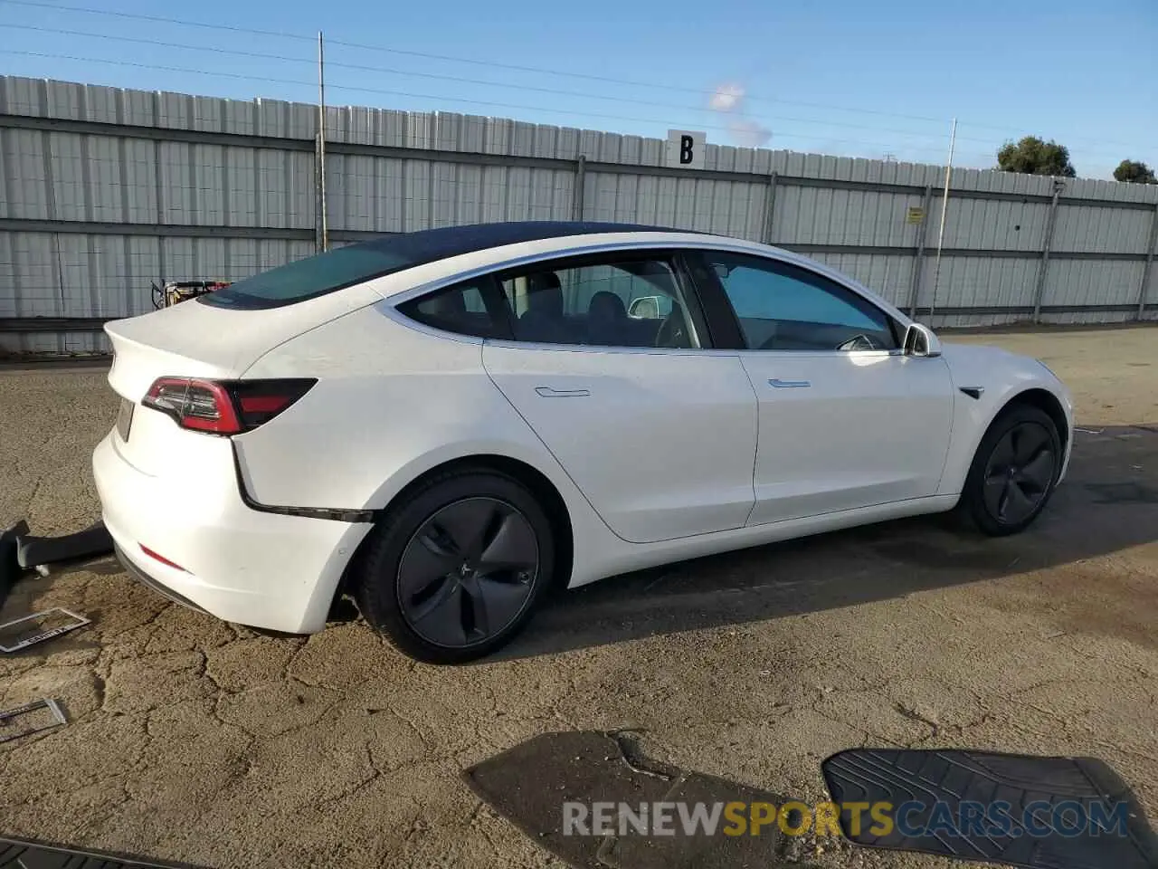 3 Фотография поврежденного автомобиля 5YJ3E1EA9LF706573 TESLA MODEL 3 2020