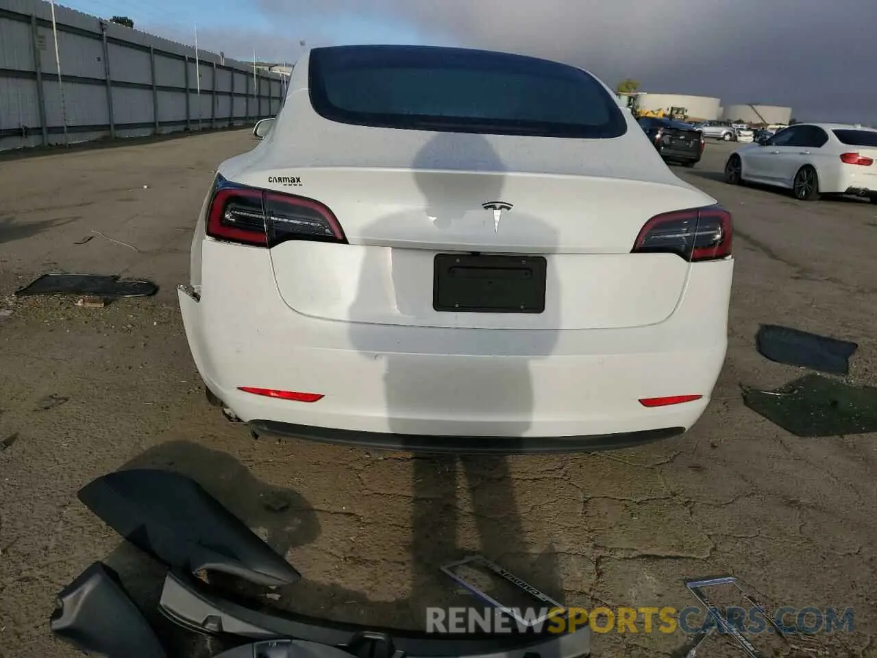 6 Фотография поврежденного автомобиля 5YJ3E1EA9LF706573 TESLA MODEL 3 2020