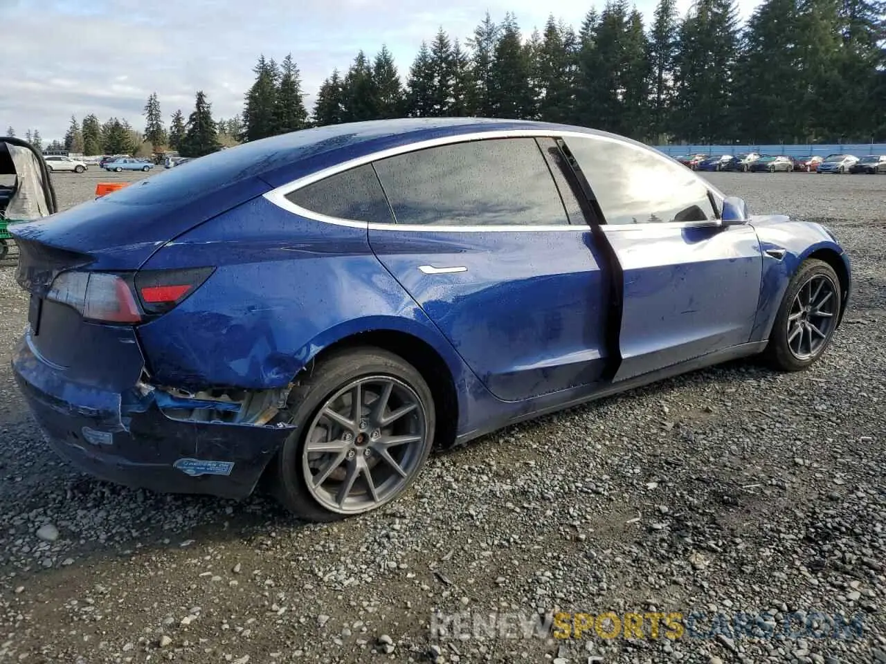 3 Фотография поврежденного автомобиля 5YJ3E1EA9LF706668 TESLA MODEL 3 2020