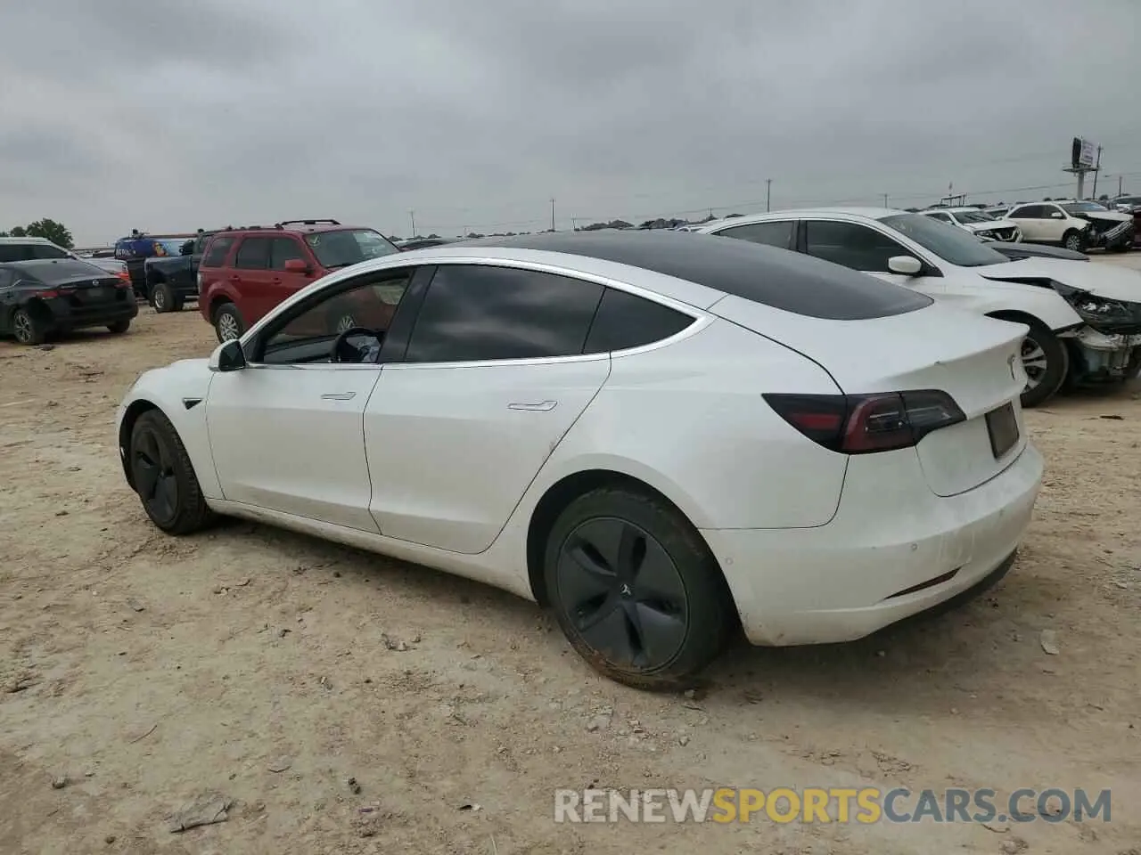 2 Фотография поврежденного автомобиля 5YJ3E1EA9LF709943 TESLA MODEL 3 2020