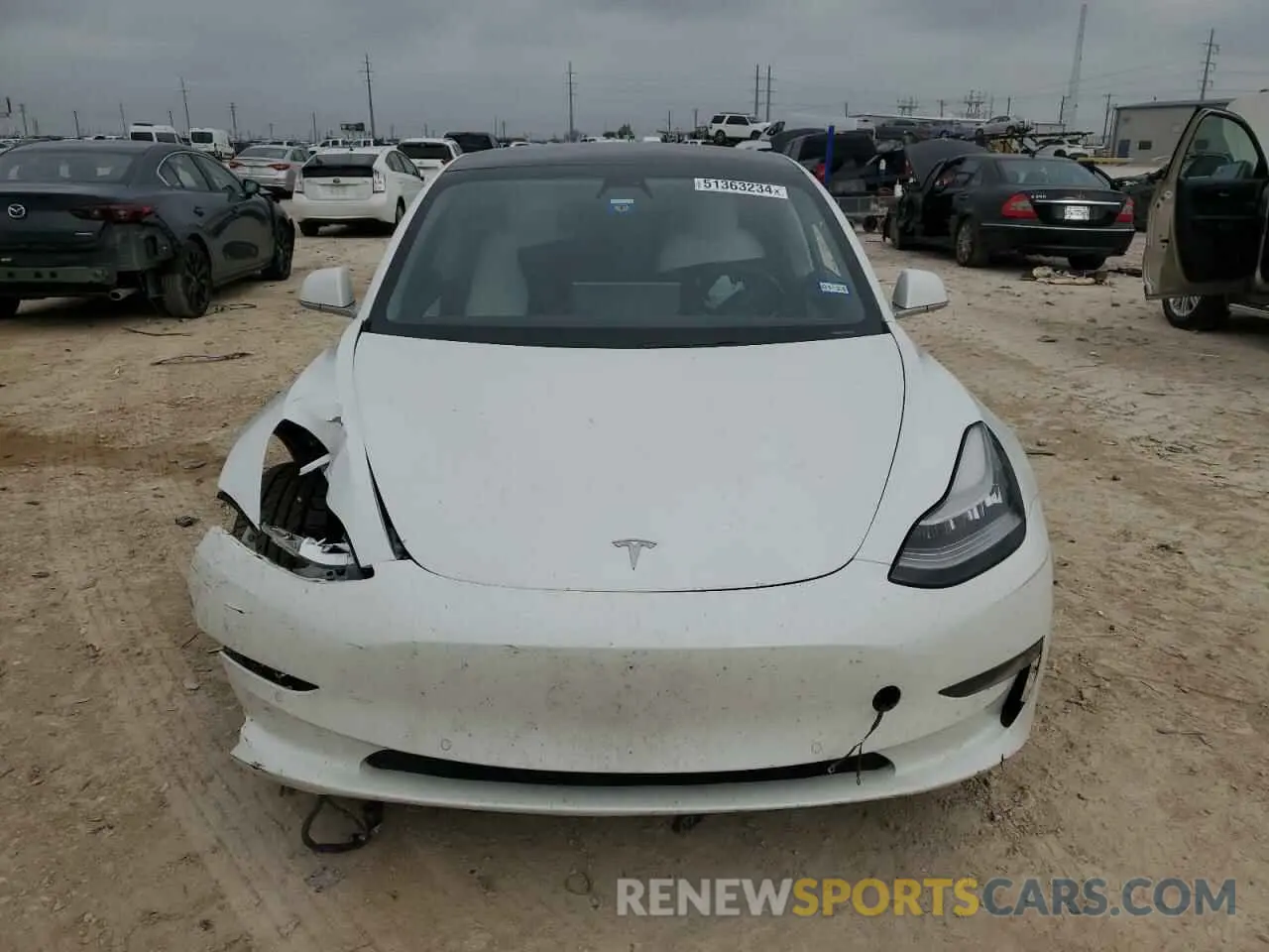 5 Фотография поврежденного автомобиля 5YJ3E1EA9LF709943 TESLA MODEL 3 2020