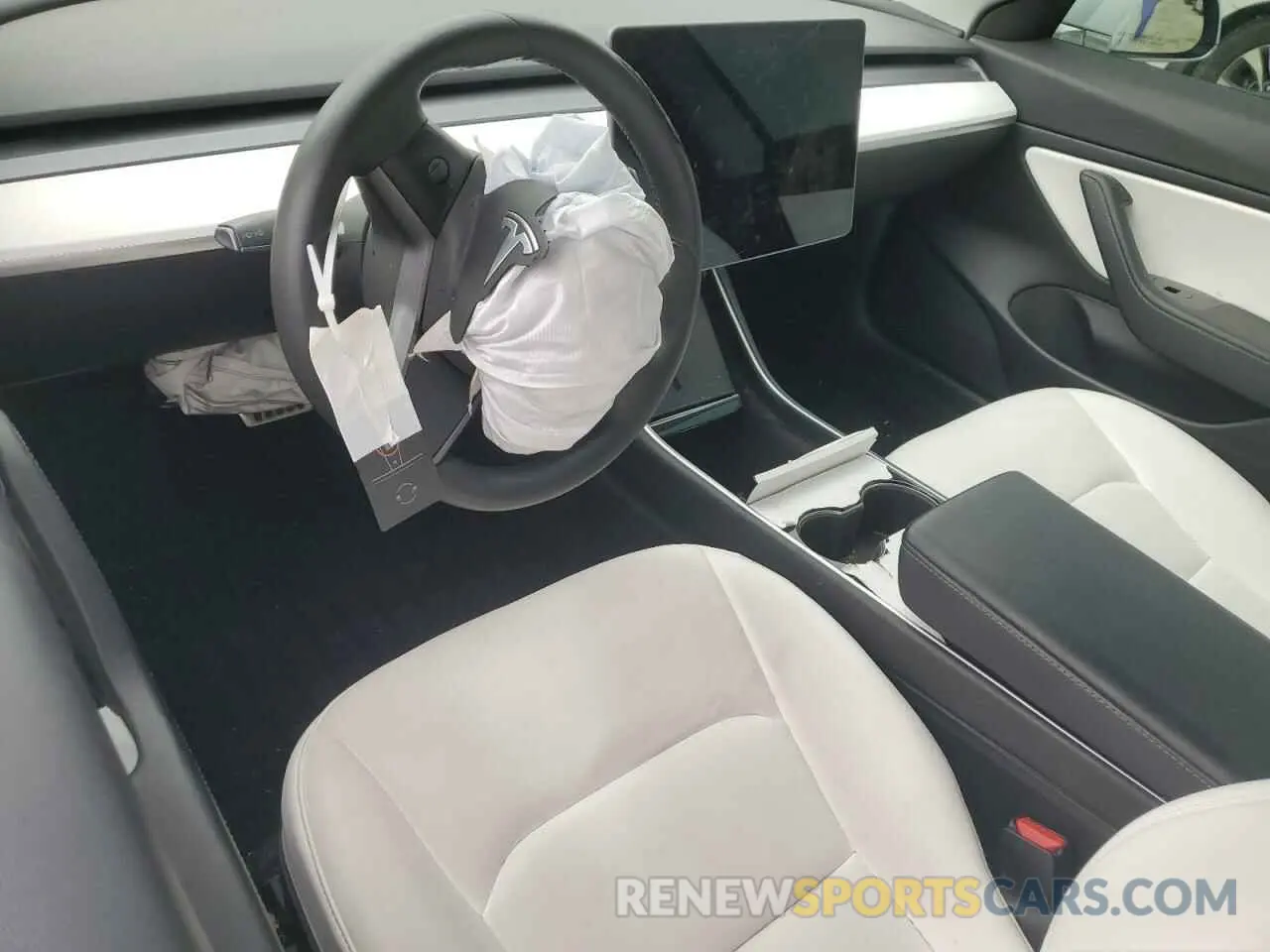 8 Фотография поврежденного автомобиля 5YJ3E1EA9LF709943 TESLA MODEL 3 2020