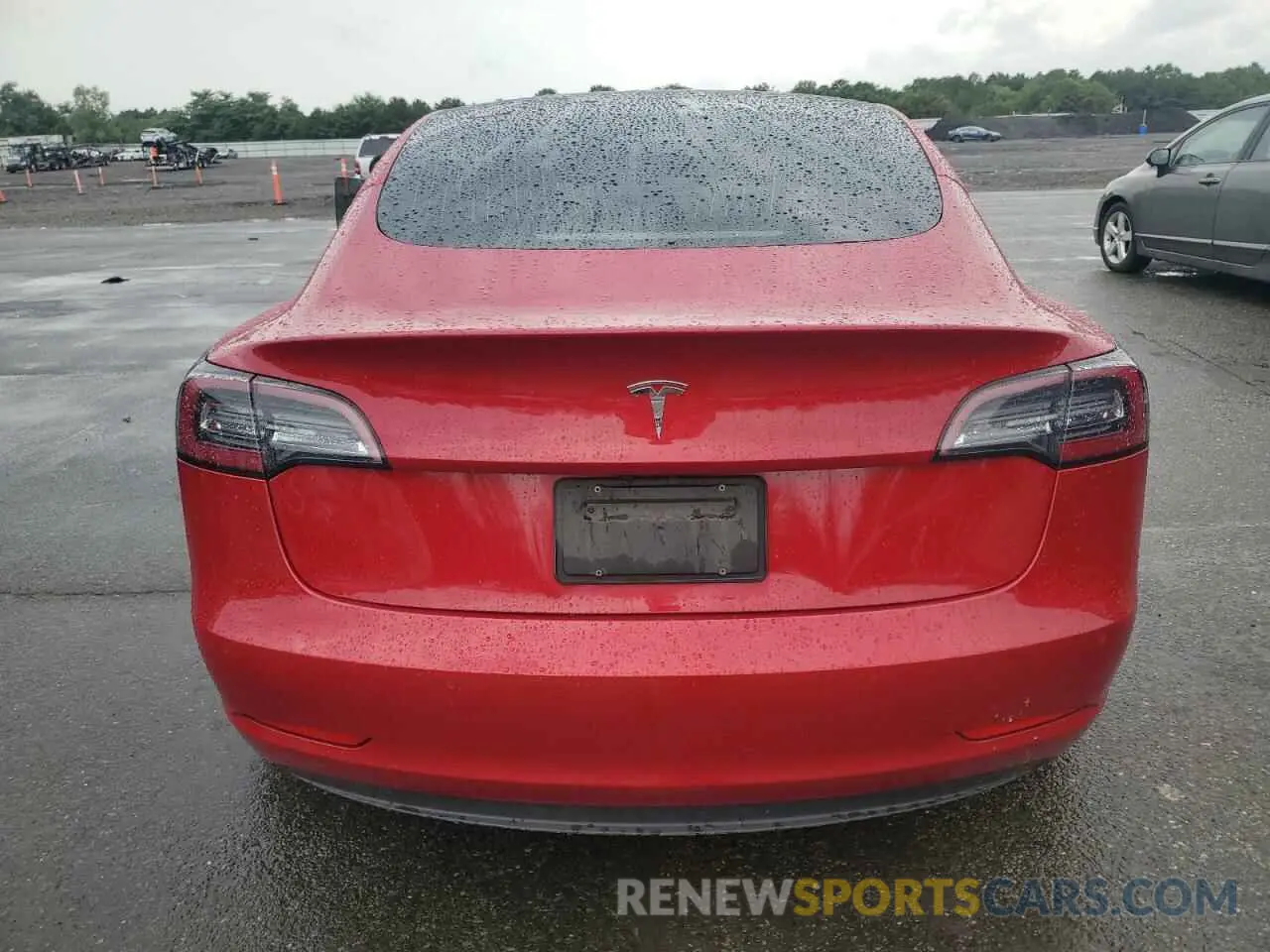 6 Photograph of a damaged car 5YJ3E1EA9LF739637 TESLA MODEL 3 2020