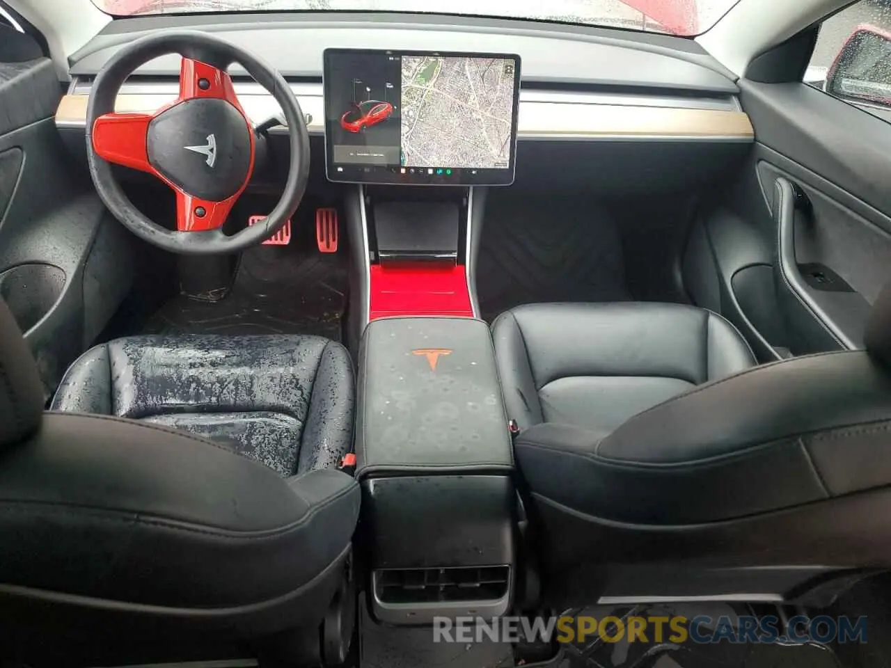 8 Photograph of a damaged car 5YJ3E1EA9LF739637 TESLA MODEL 3 2020