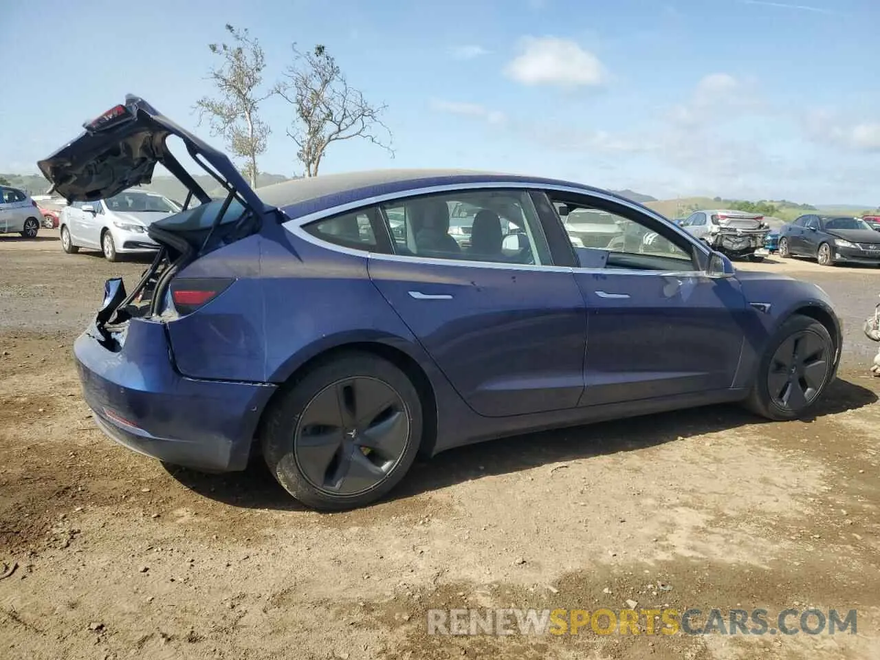 3 Photograph of a damaged car 5YJ3E1EA9LF805670 TESLA MODEL 3 2020