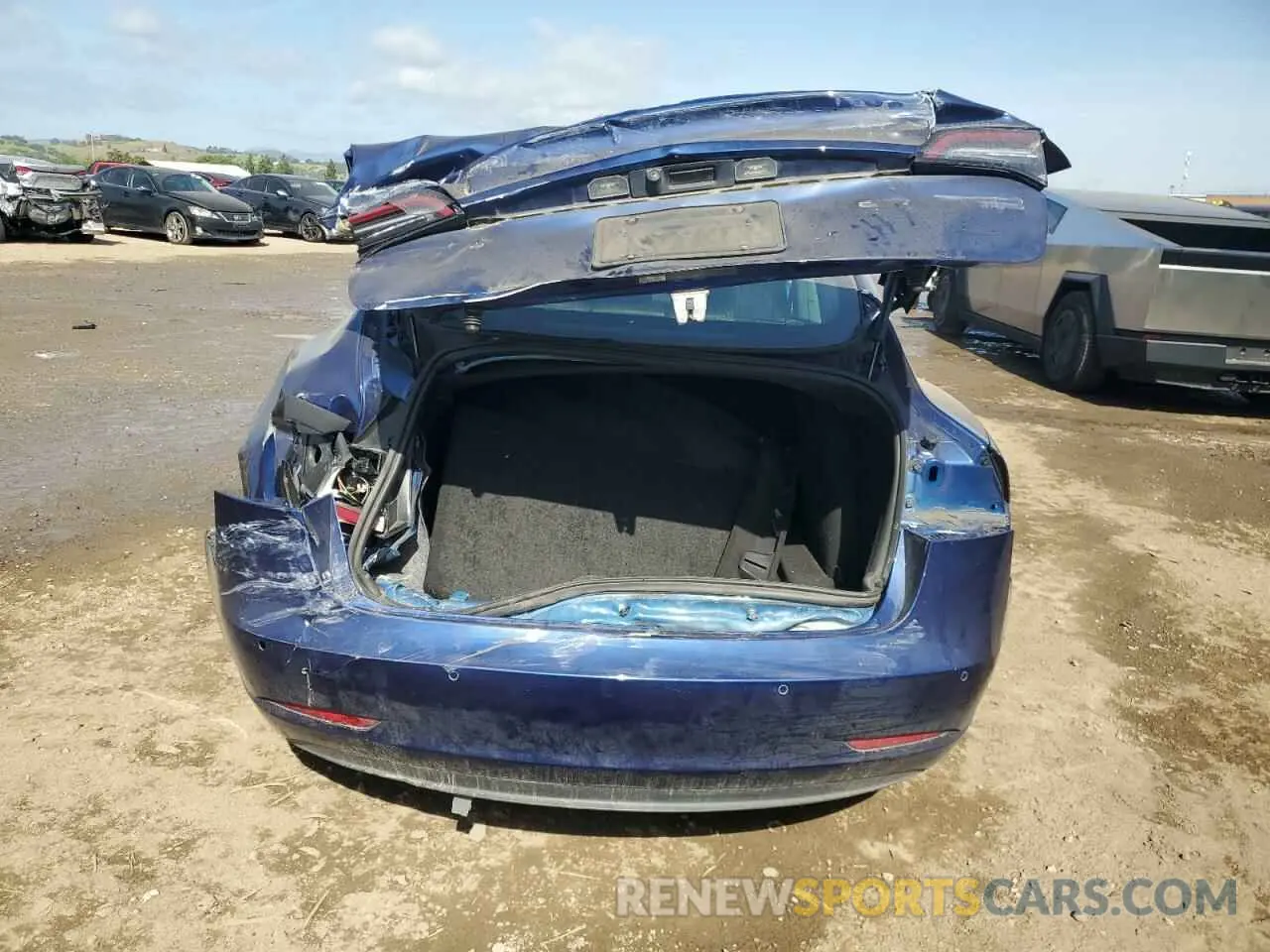 6 Photograph of a damaged car 5YJ3E1EA9LF805670 TESLA MODEL 3 2020