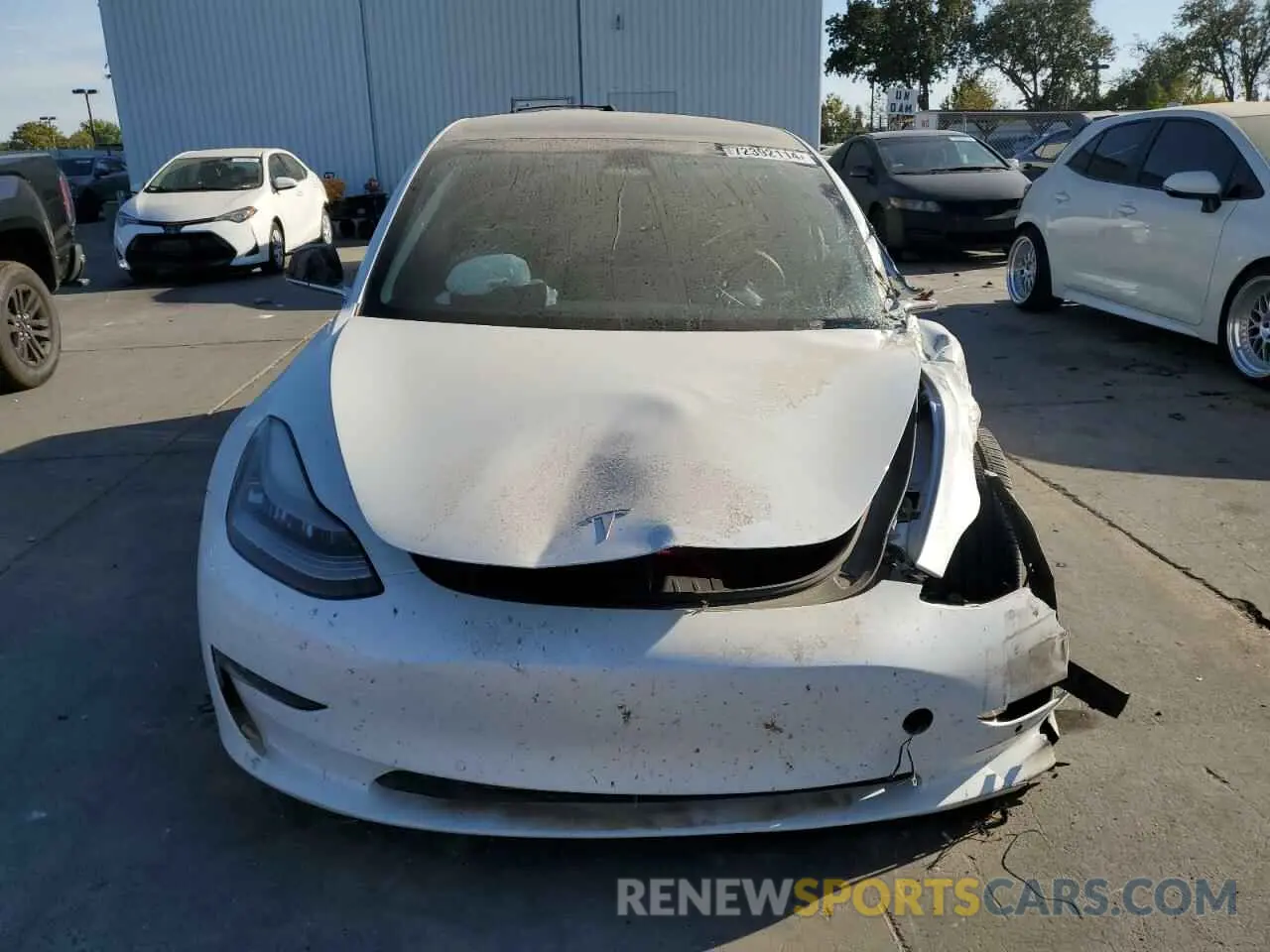 5 Photograph of a damaged car 5YJ3E1EA9LF807466 TESLA MODEL 3 2020