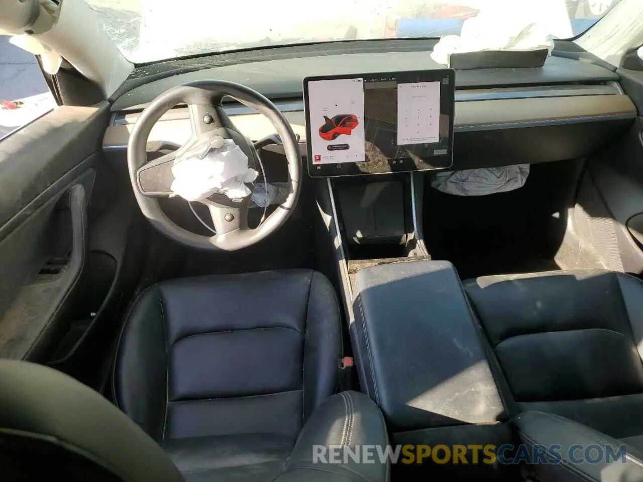 8 Photograph of a damaged car 5YJ3E1EA9LF807466 TESLA MODEL 3 2020