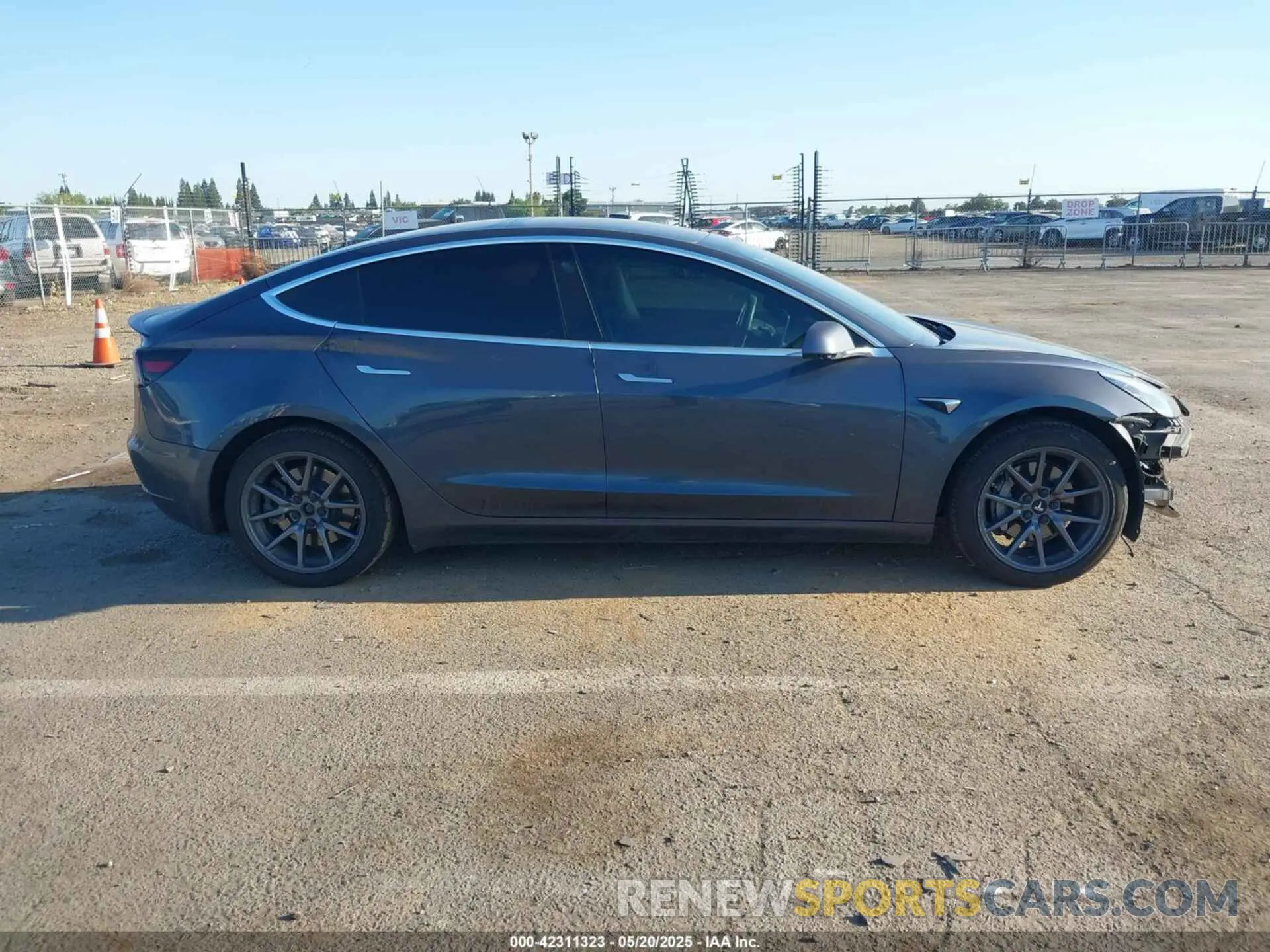 13 Photograph of a damaged car 5YJ3E1EAXLF630555 TESLA MODEL 3 2020