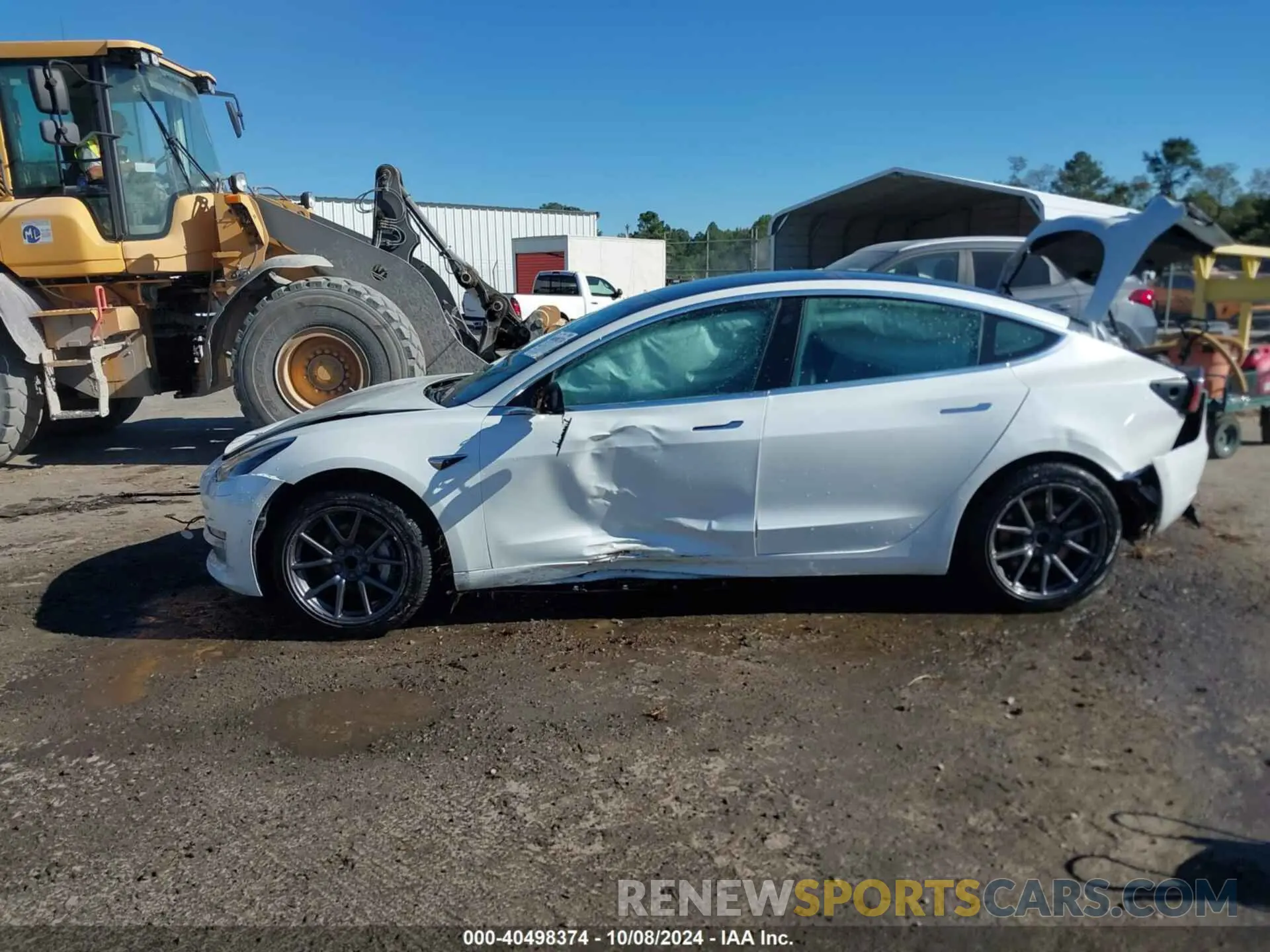 13 Photograph of a damaged car 5YJ3E1EAXLF632466 TESLA MODEL 3 2020