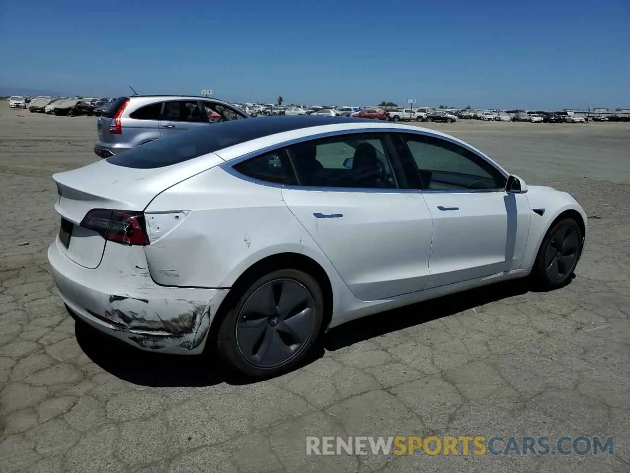 3 Фотография поврежденного автомобиля 5YJ3E1EAXLF632743 TESLA MODEL 3 2020