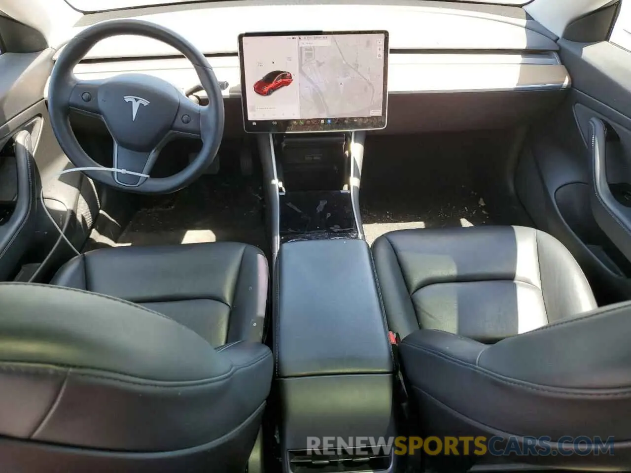 8 Фотография поврежденного автомобиля 5YJ3E1EAXLF632743 TESLA MODEL 3 2020