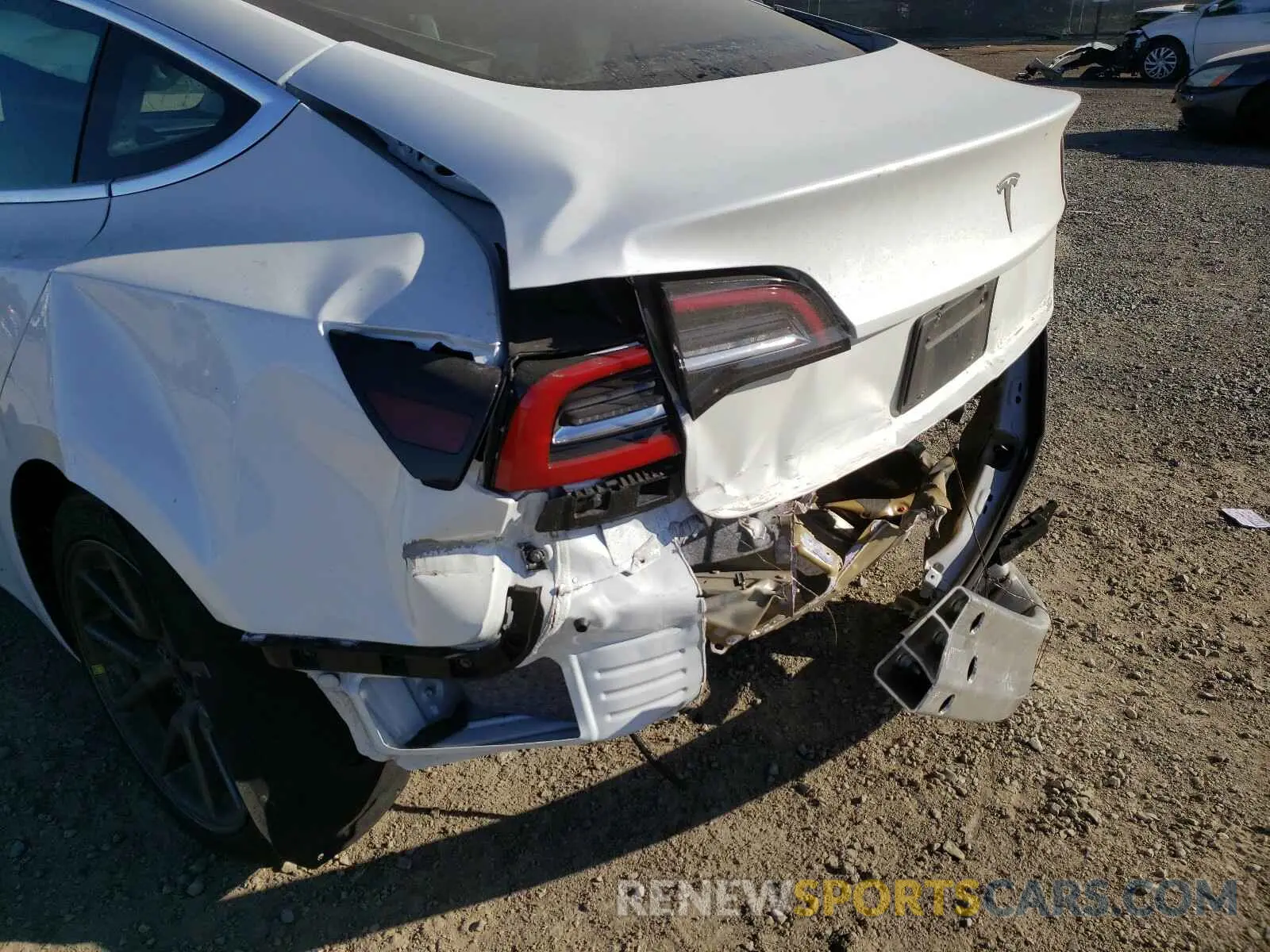 9 Photograph of a damaged car 5YJ3E1EAXLF644990 TESLA MODEL 3 2020