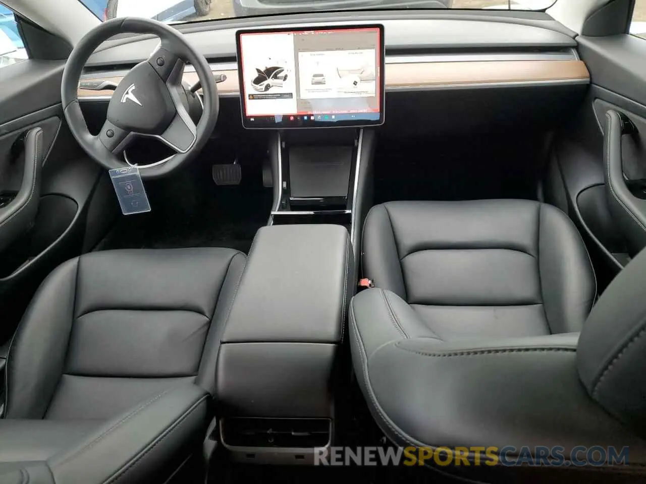 8 Photograph of a damaged car 5YJ3E1EAXLF645041 TESLA MODEL 3 2020