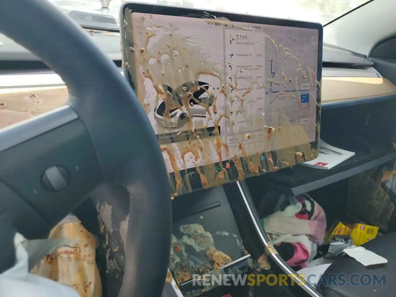 9 Photograph of a damaged car 5YJ3E1EAXLF658954 TESLA MODEL 3 2020