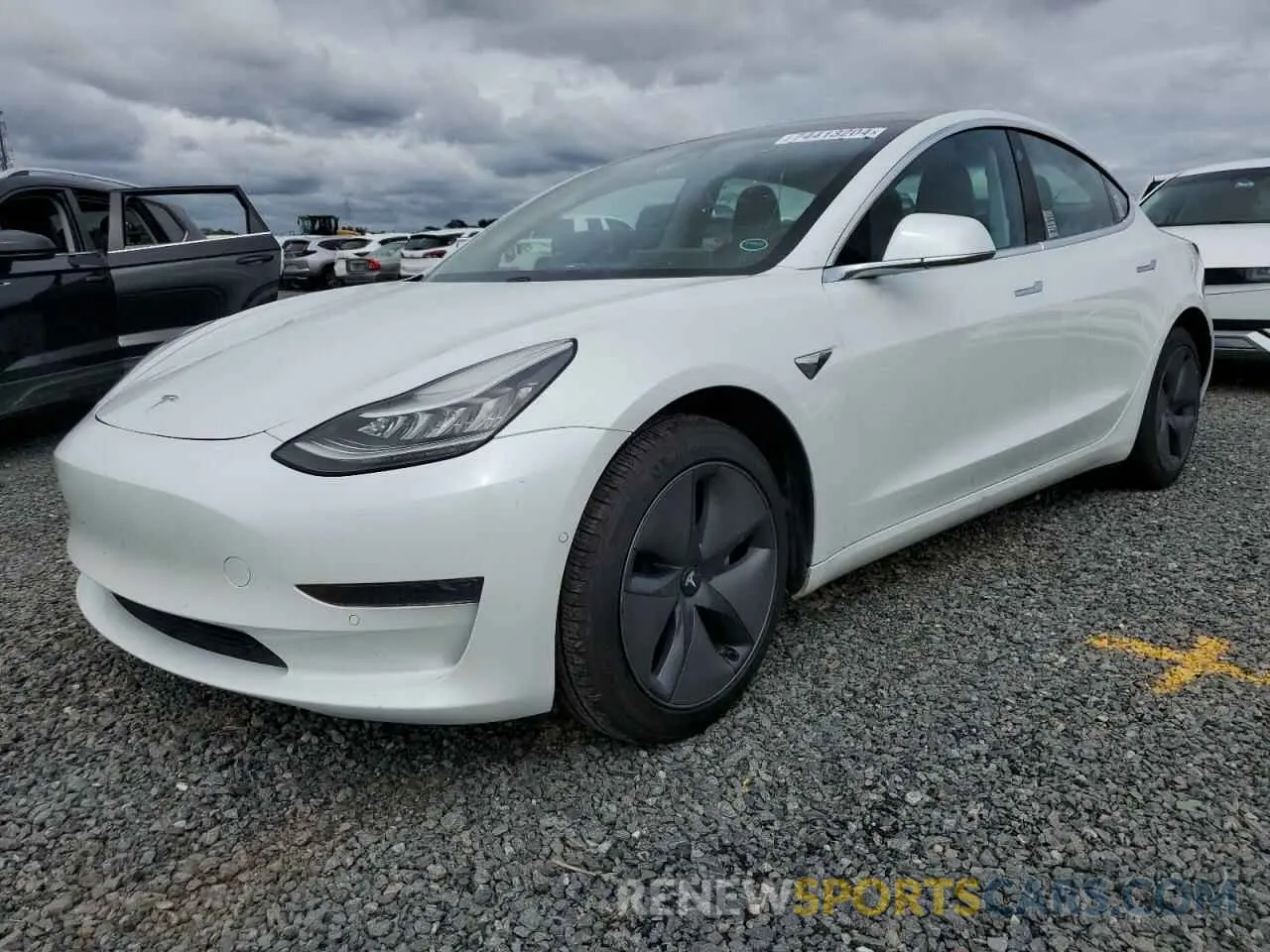 1 Фотография поврежденного автомобиля 5YJ3E1EAXLF659084 TESLA MODEL 3 2020