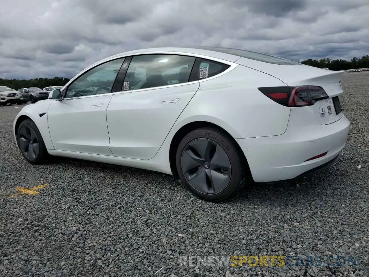 2 Фотография поврежденного автомобиля 5YJ3E1EAXLF659084 TESLA MODEL 3 2020