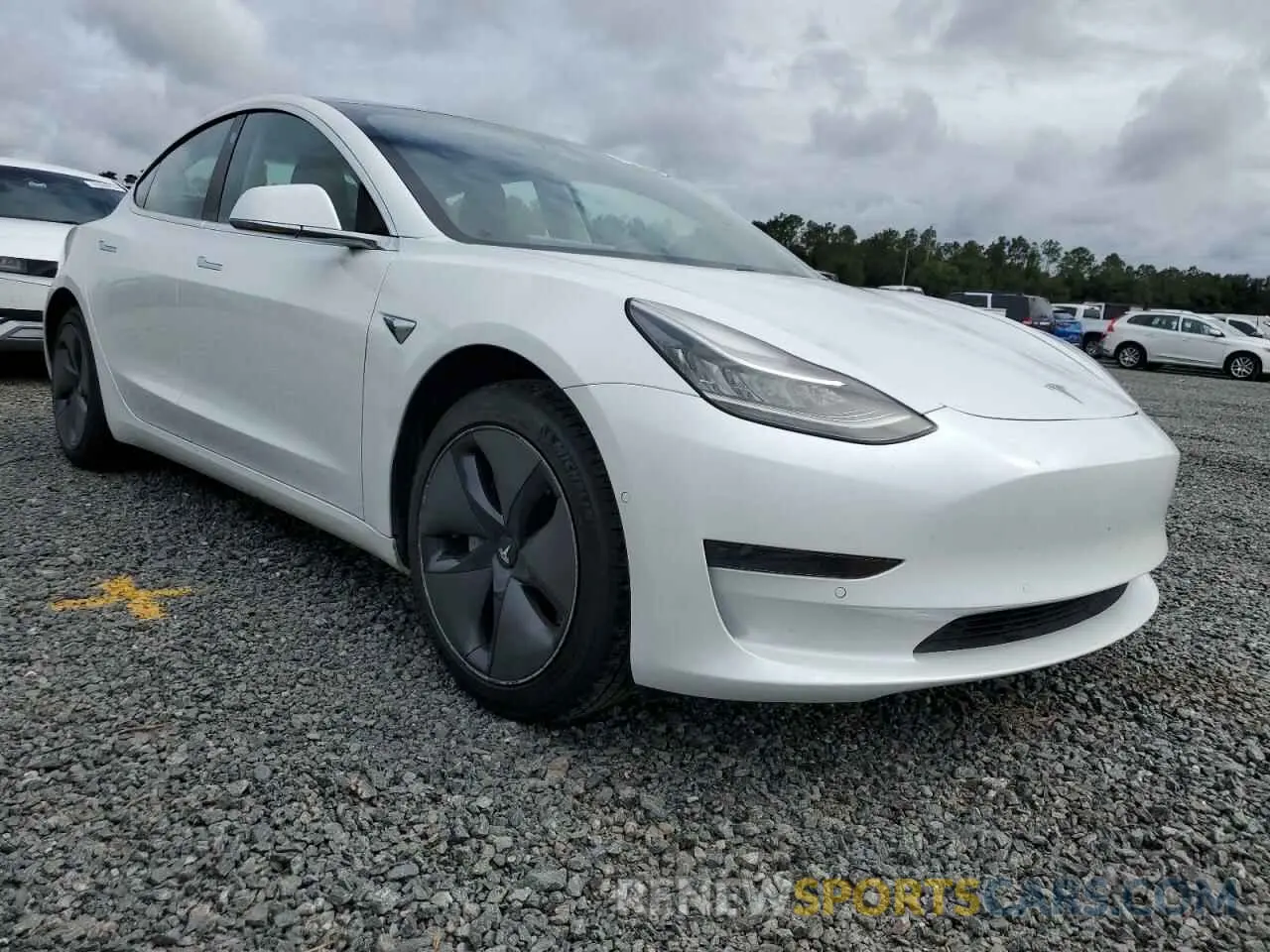 4 Фотография поврежденного автомобиля 5YJ3E1EAXLF659084 TESLA MODEL 3 2020