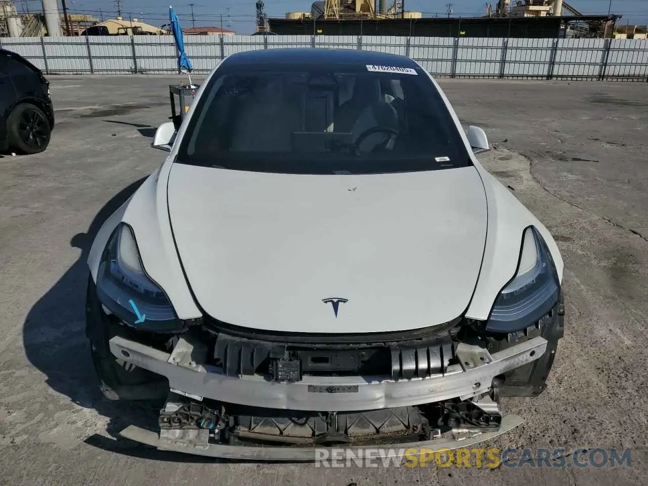 5 Photograph of a damaged car 5YJ3E1EAXLF706243 TESLA MODEL 3 2020