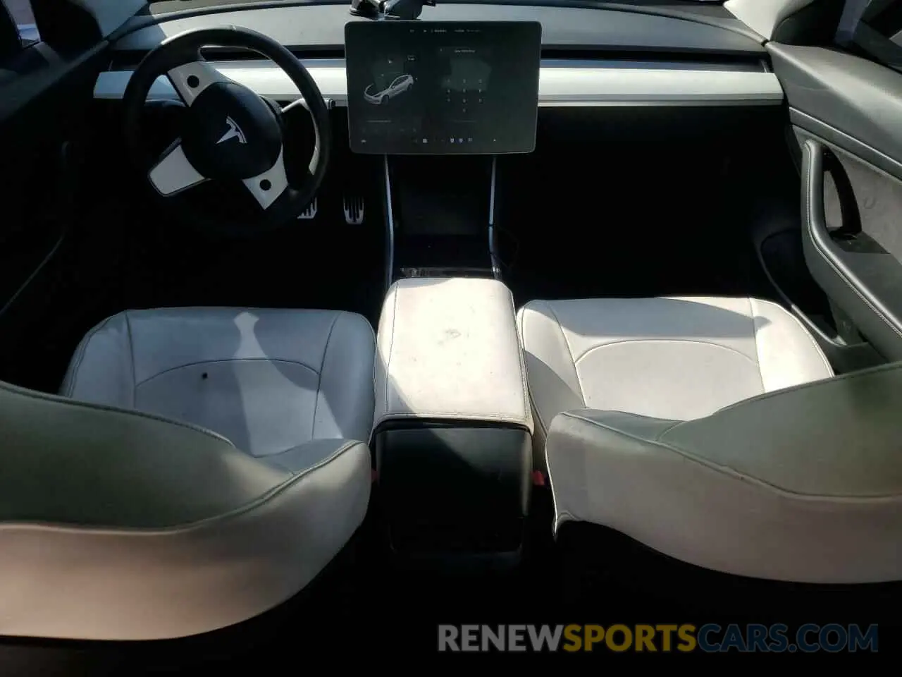8 Photograph of a damaged car 5YJ3E1EAXLF706243 TESLA MODEL 3 2020