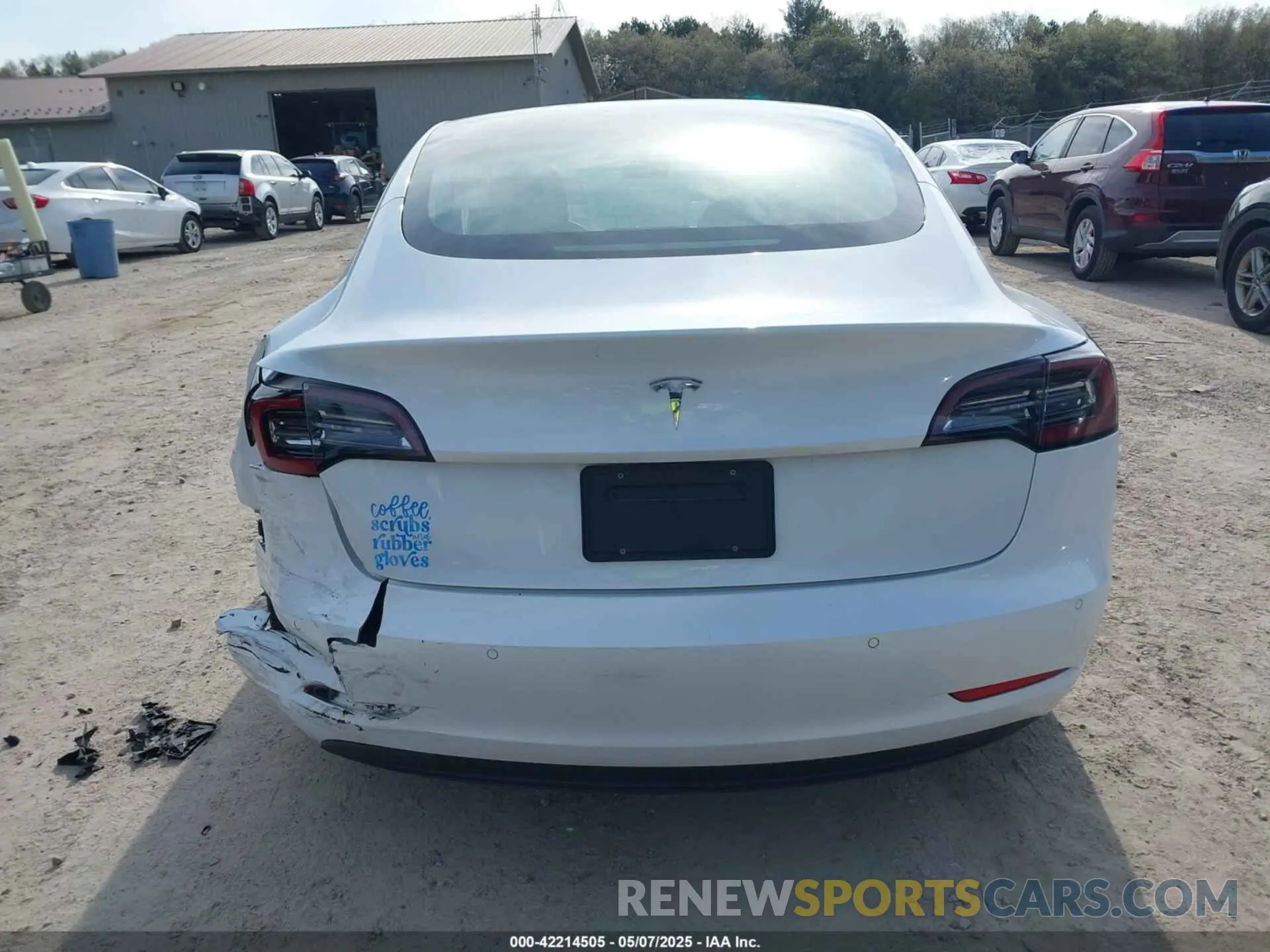 16 Photograph of a damaged car 5YJ3E1EAXLF738061 TESLA MODEL 3 2020