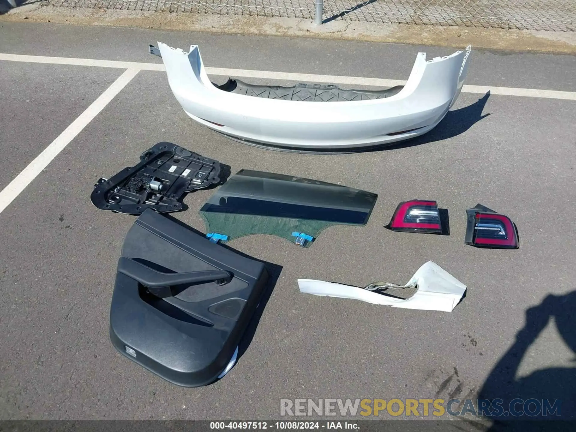 12 Photograph of a damaged car 5YJ3E1EAXLF740070 TESLA MODEL 3 2020