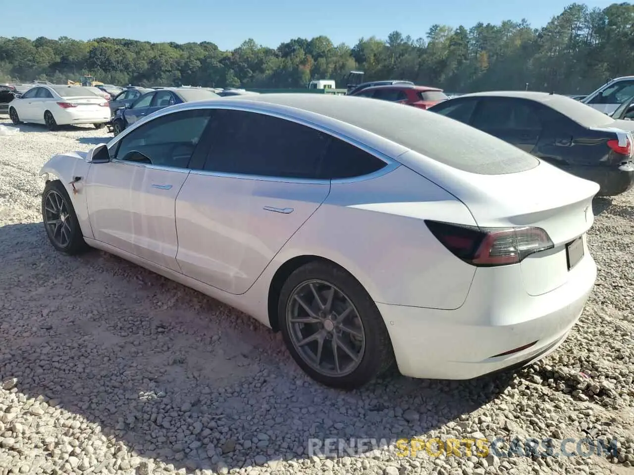 2 Фотография поврежденного автомобиля 5YJ3E1EAXLF792833 TESLA MODEL 3 2020