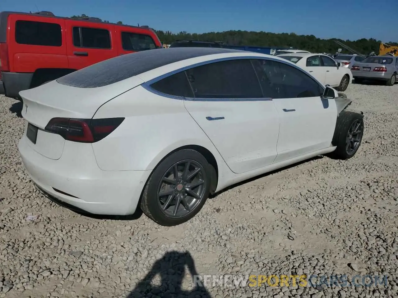 3 Фотография поврежденного автомобиля 5YJ3E1EAXLF792833 TESLA MODEL 3 2020