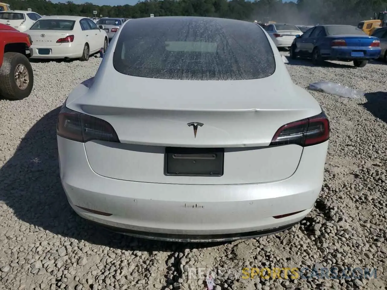 6 Фотография поврежденного автомобиля 5YJ3E1EAXLF792833 TESLA MODEL 3 2020