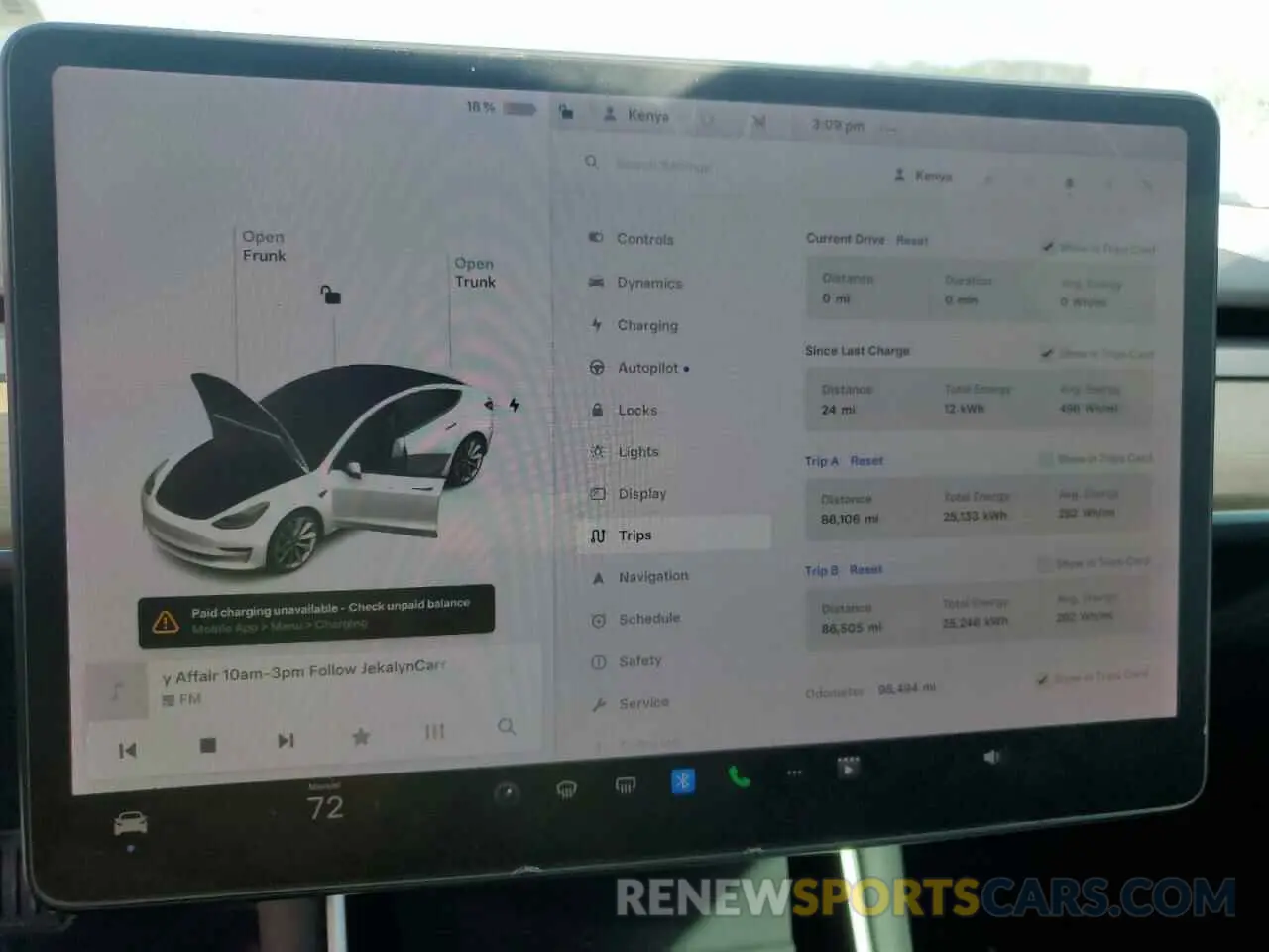 9 Фотография поврежденного автомобиля 5YJ3E1EAXLF792833 TESLA MODEL 3 2020
