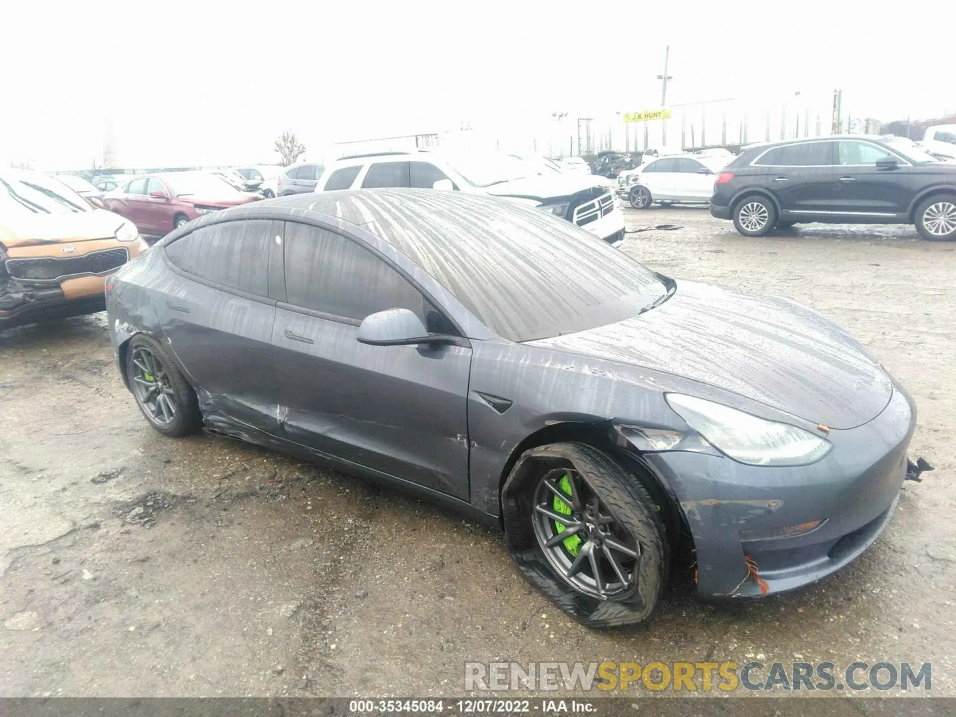1 Photograph of a damaged car 5YJ3E1EAXLF799118 TESLA MODEL 3 2020