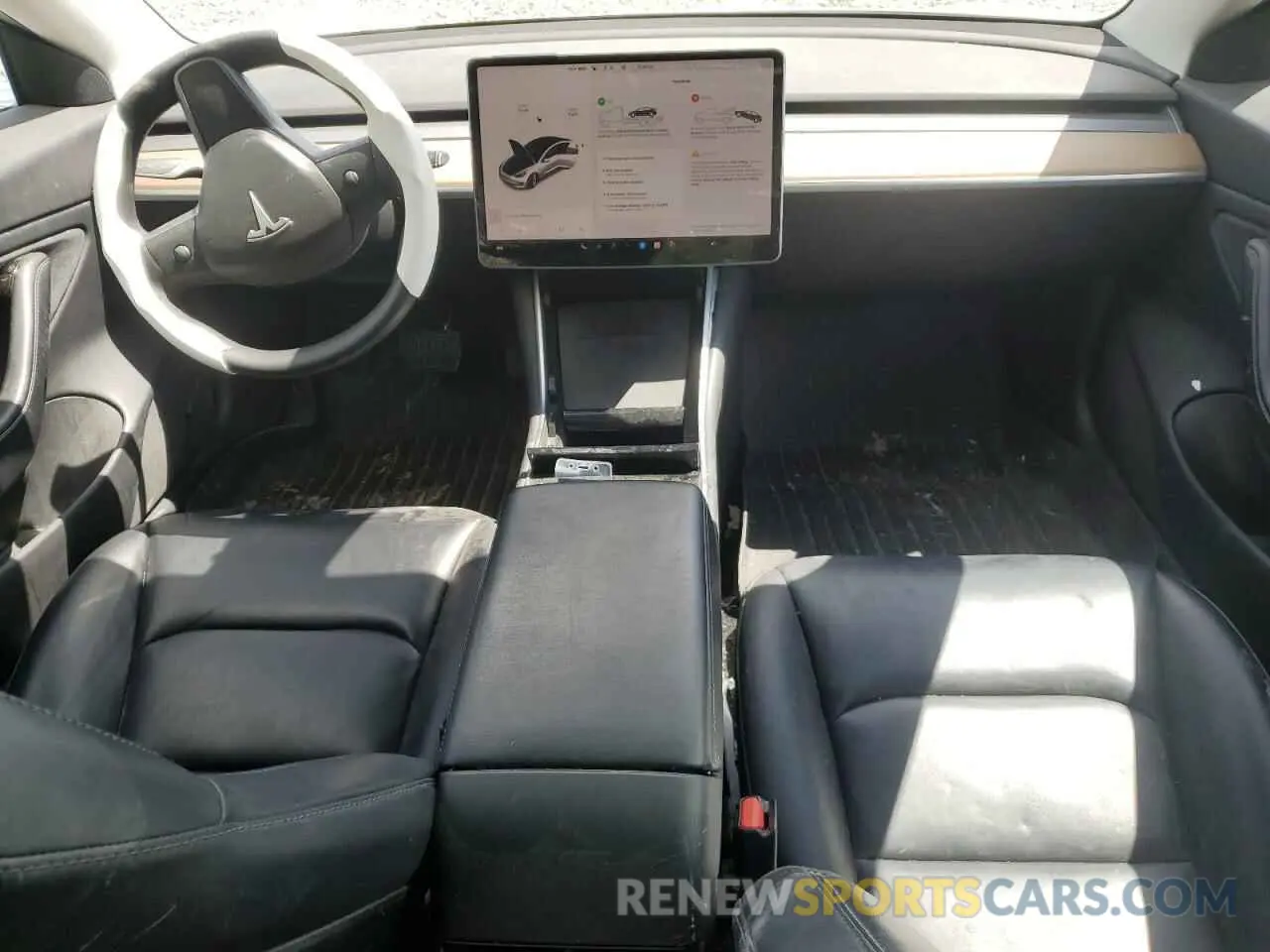 8 Photograph of a damaged car 5YJ3E1EB0LF512250 TESLA MODEL 3 2020