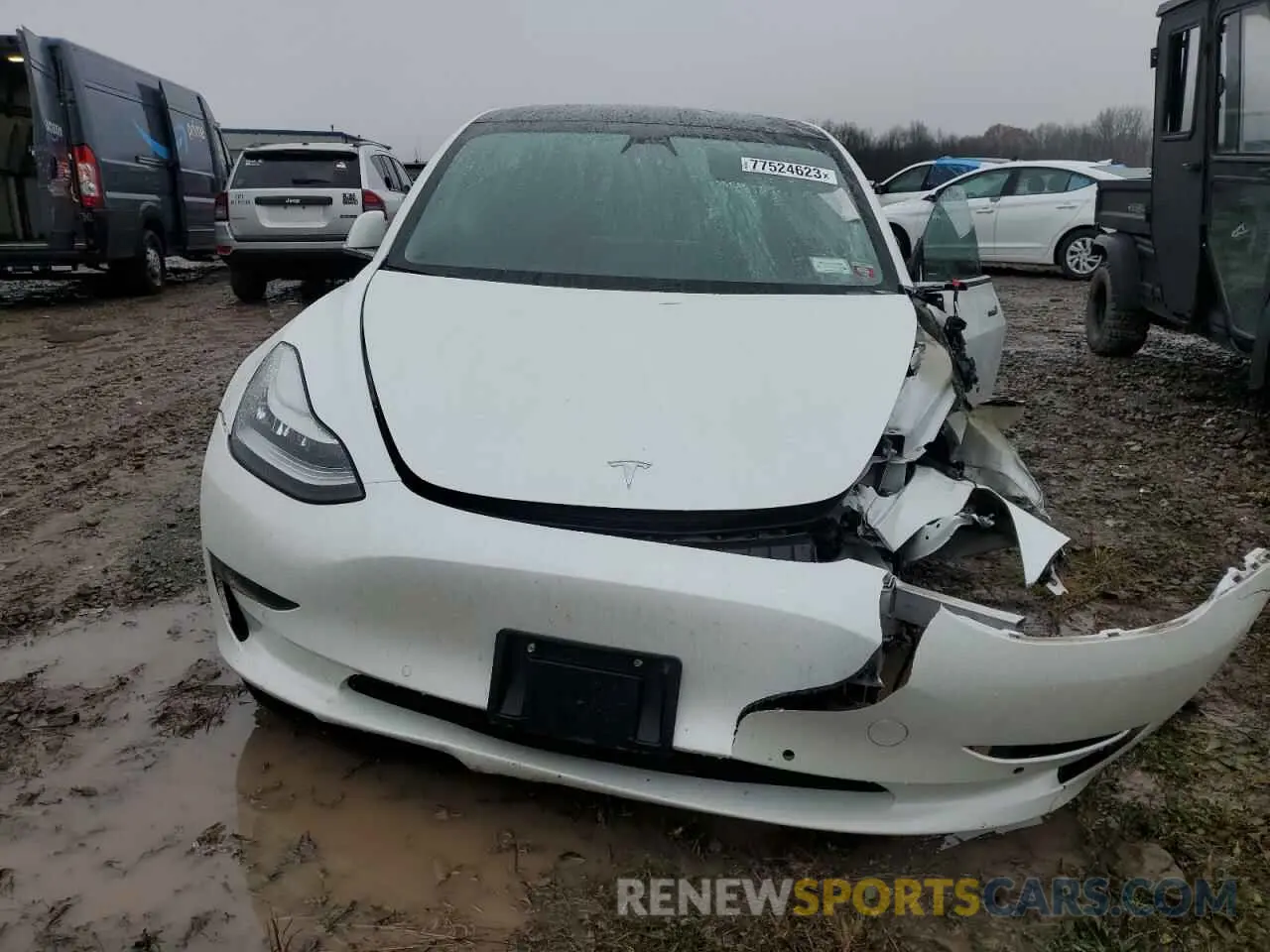 5 Фотография поврежденного автомобиля 5YJ3E1EB0LF618116 TESLA MODEL 3 2020