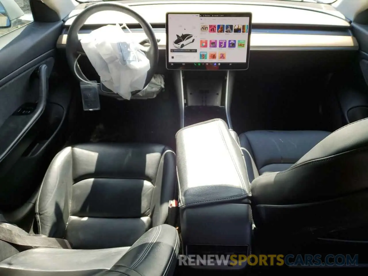 8 Фотография поврежденного автомобиля 5YJ3E1EB0LF628130 TESLA MODEL 3 2020