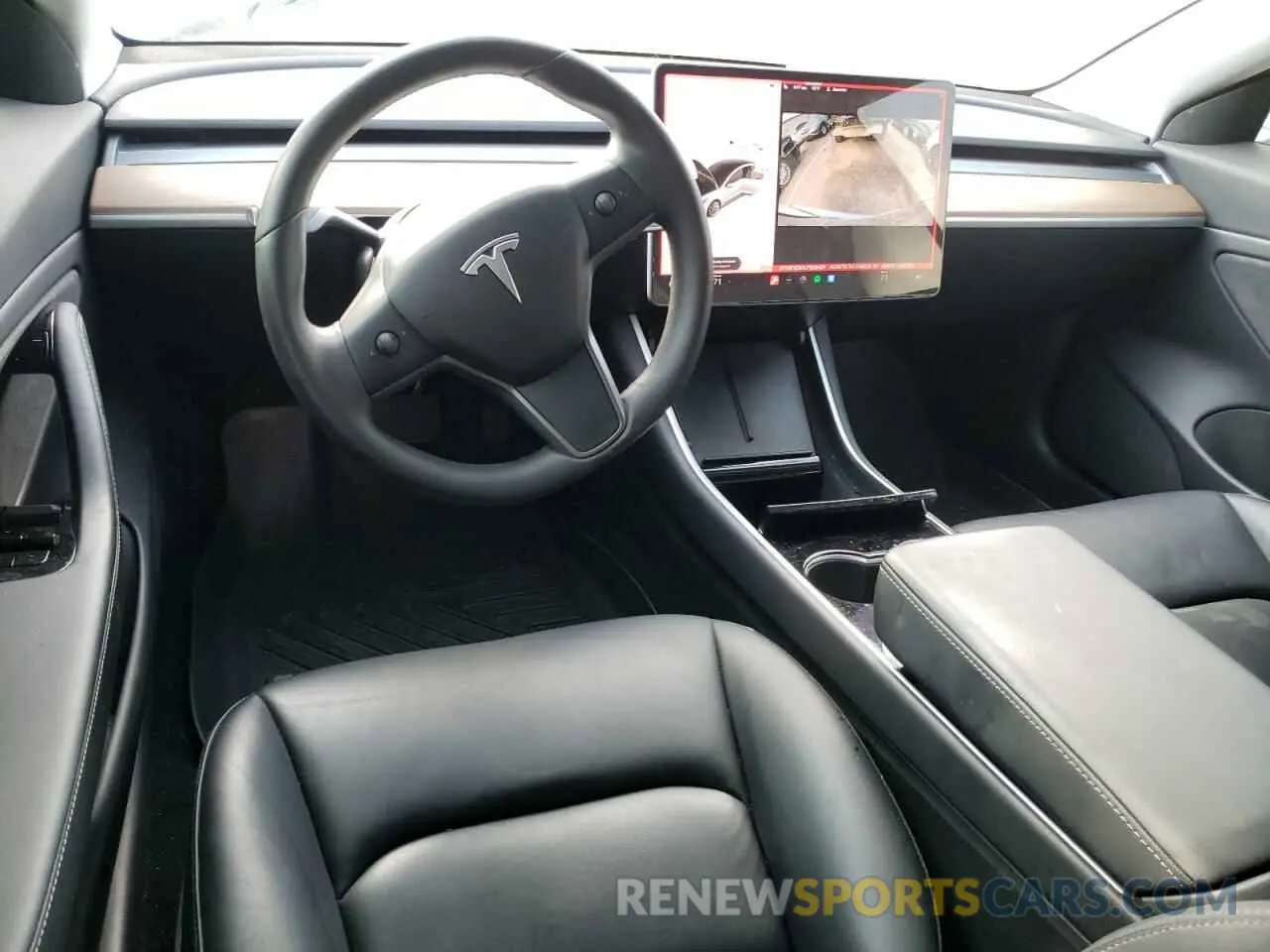 8 Photograph of a damaged car 5YJ3E1EB0LF628421 TESLA MODEL 3 2020