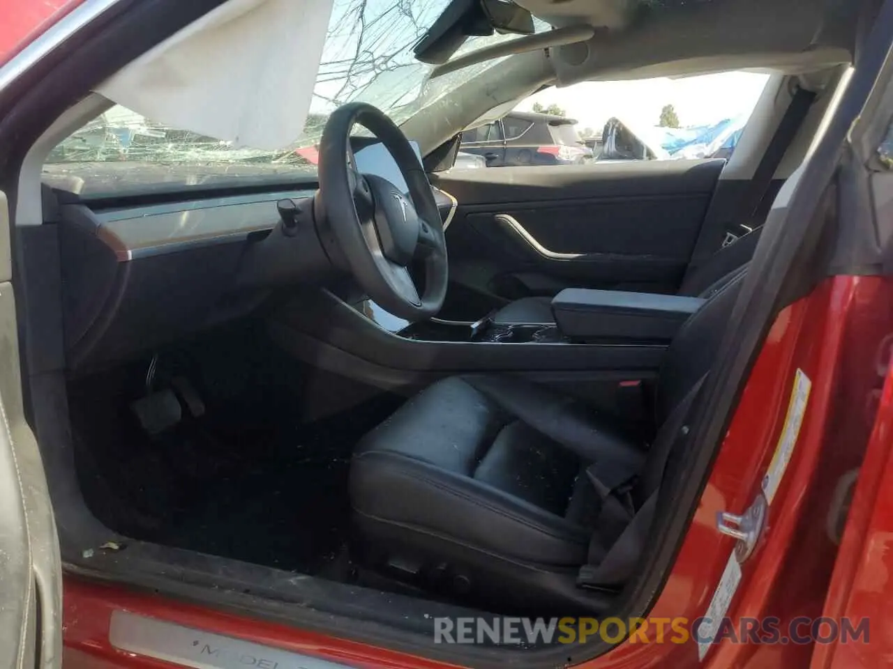 7 Photograph of a damaged car 5YJ3E1EB0LF664366 TESLA MODEL 3 2020