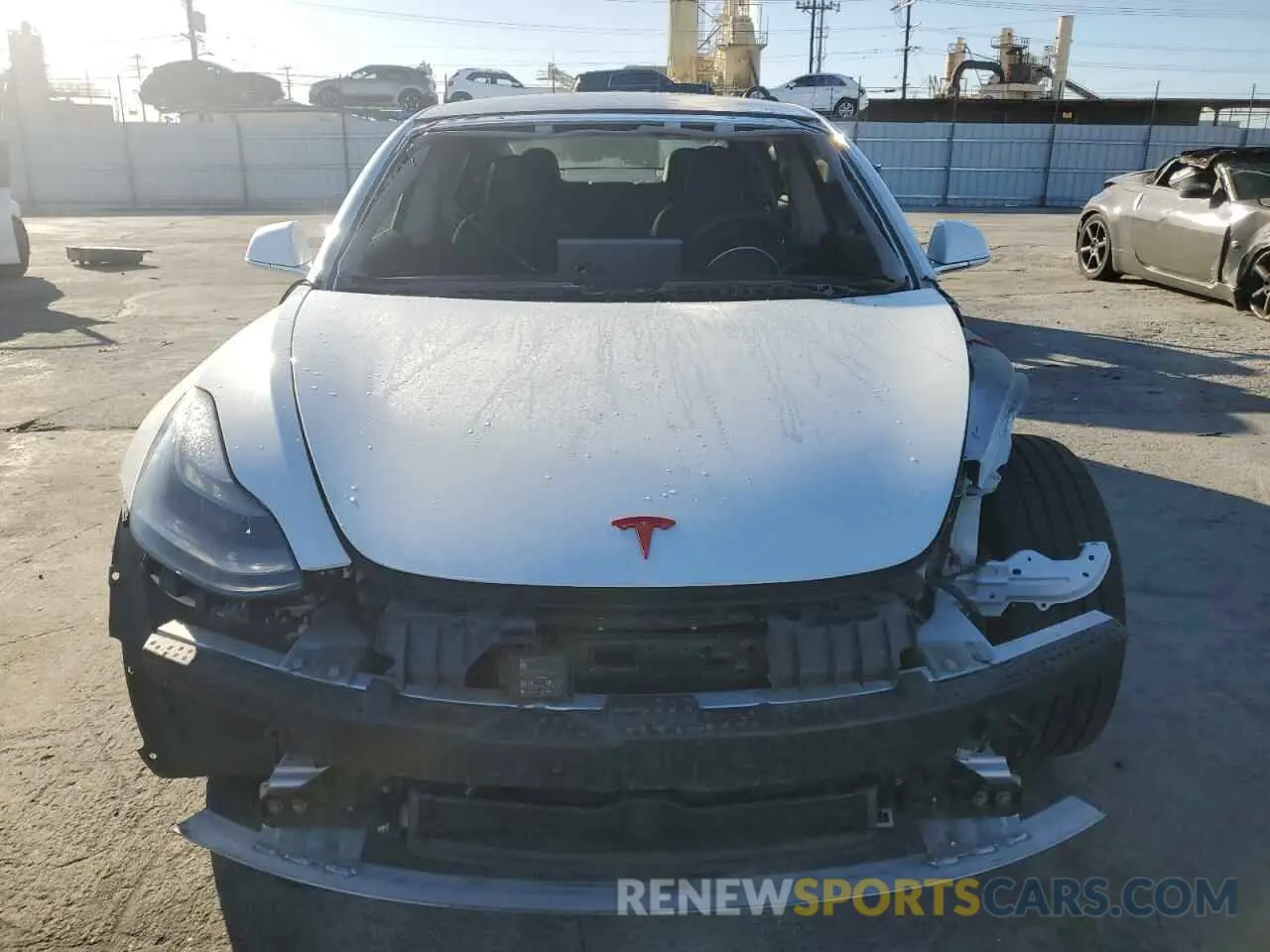 5 Photograph of a damaged car 5YJ3E1EB0LF665887 TESLA MODEL 3 2020