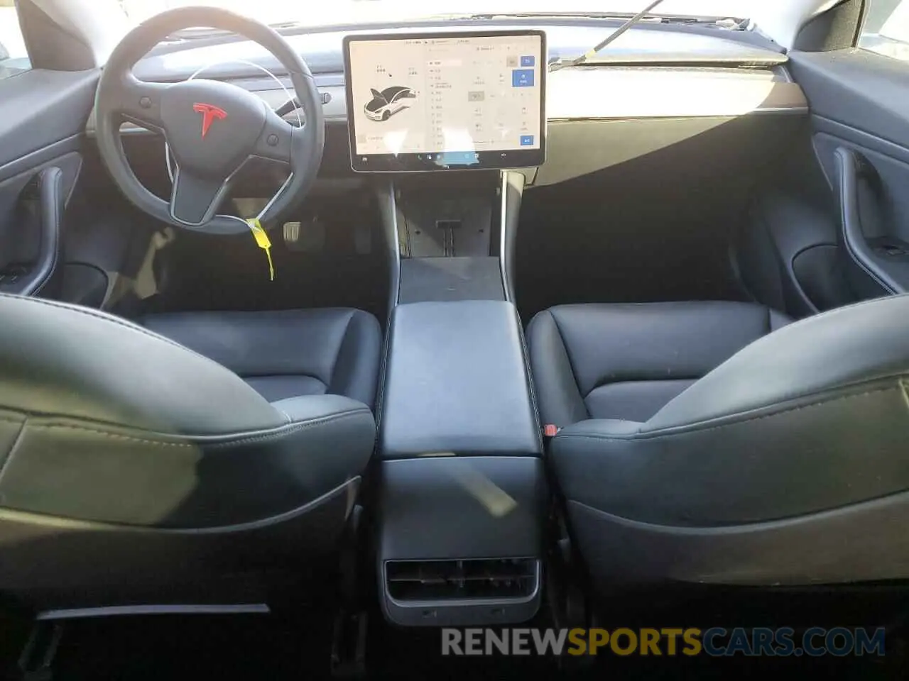 8 Photograph of a damaged car 5YJ3E1EB0LF665887 TESLA MODEL 3 2020
