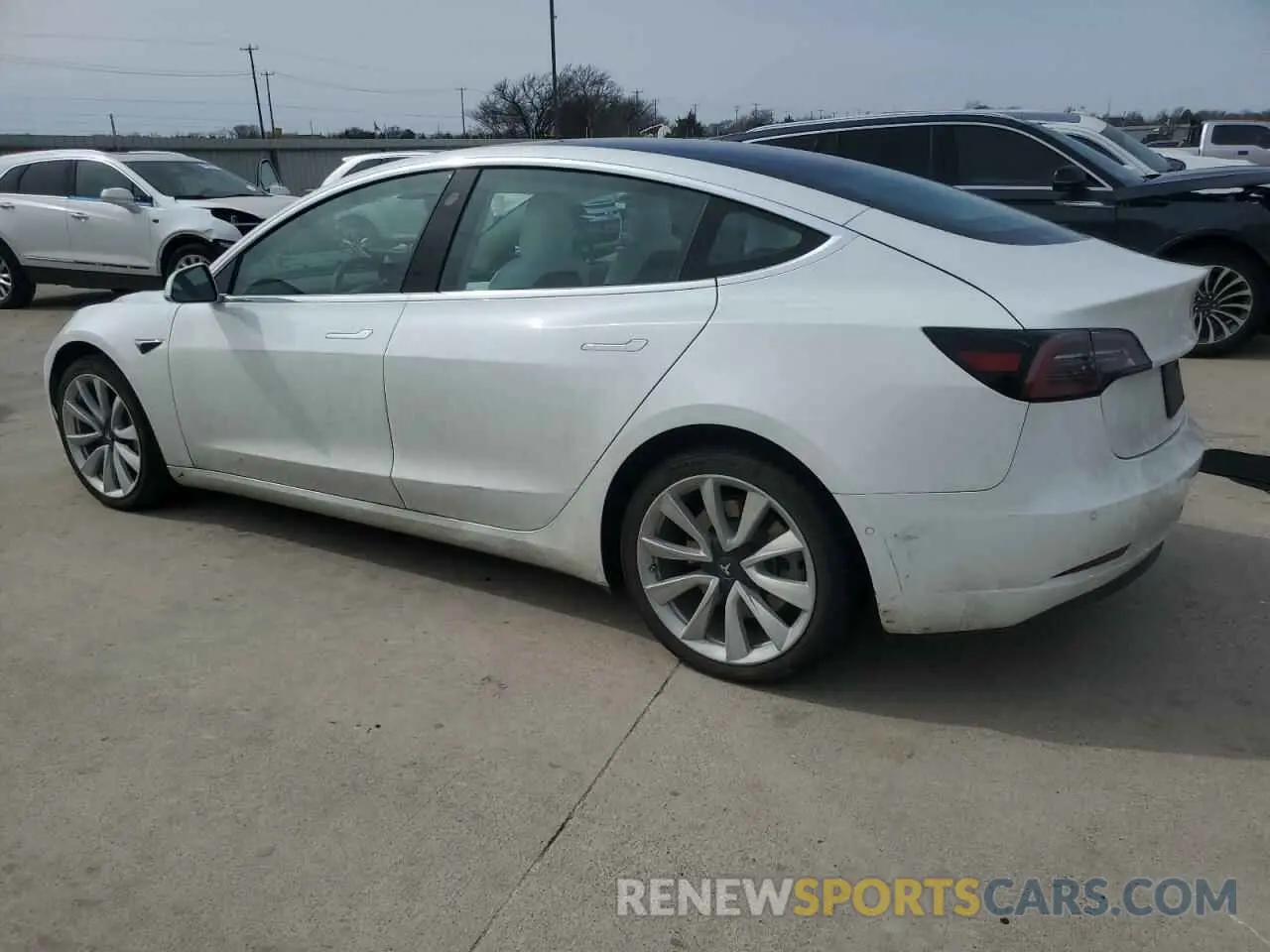 2 Фотография поврежденного автомобиля 5YJ3E1EB0LF713016 TESLA MODEL 3 2020