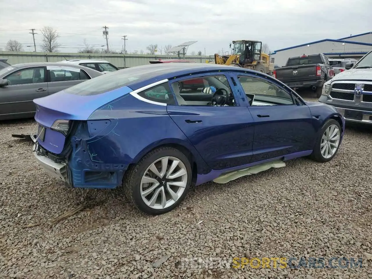 3 Фотография поврежденного автомобиля 5YJ3E1EB0LF742290 TESLA MODEL 3 2020