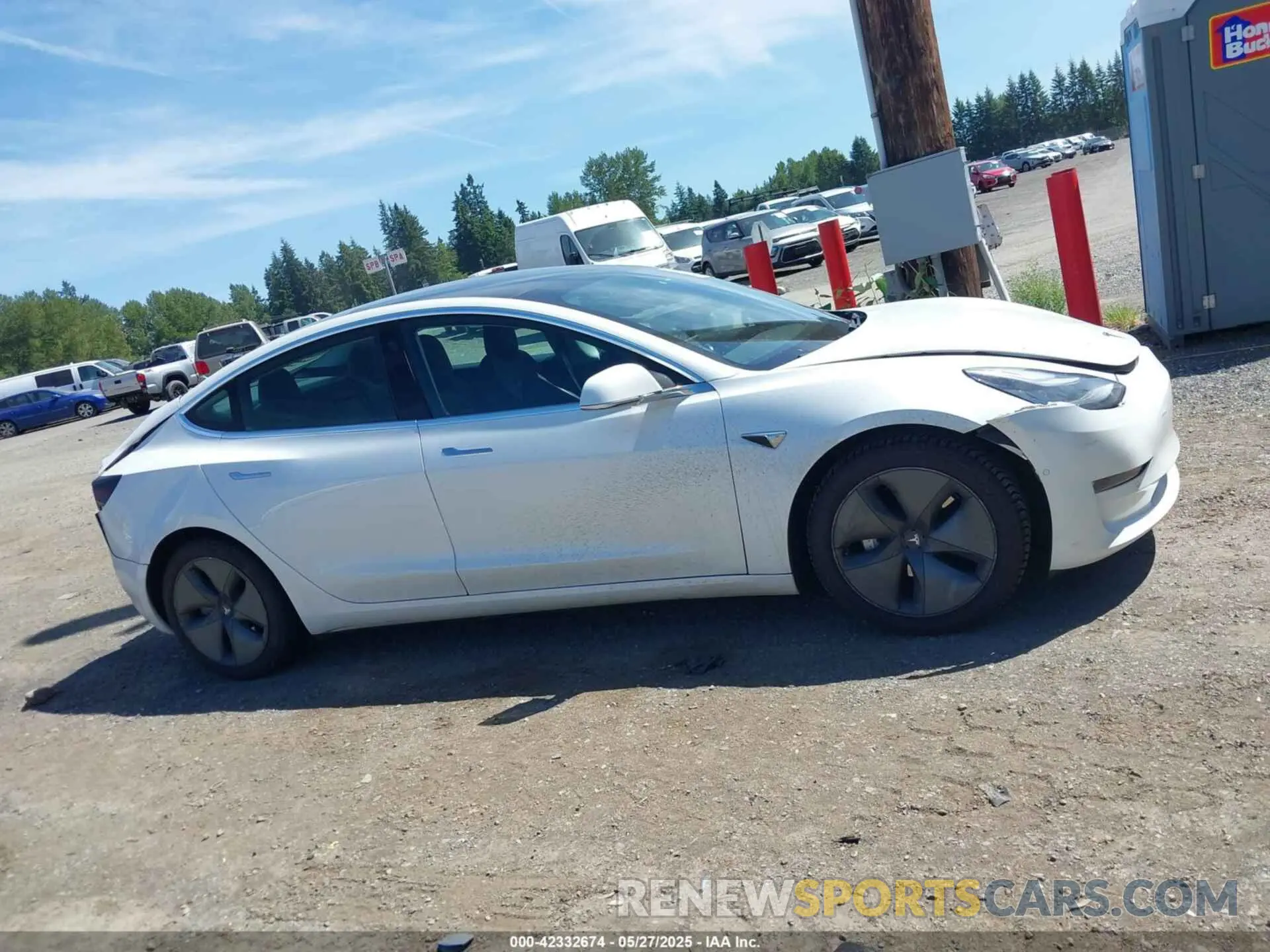 12 Фотография поврежденного автомобиля 5YJ3E1EB0LF787228 TESLA MODEL 3 2020