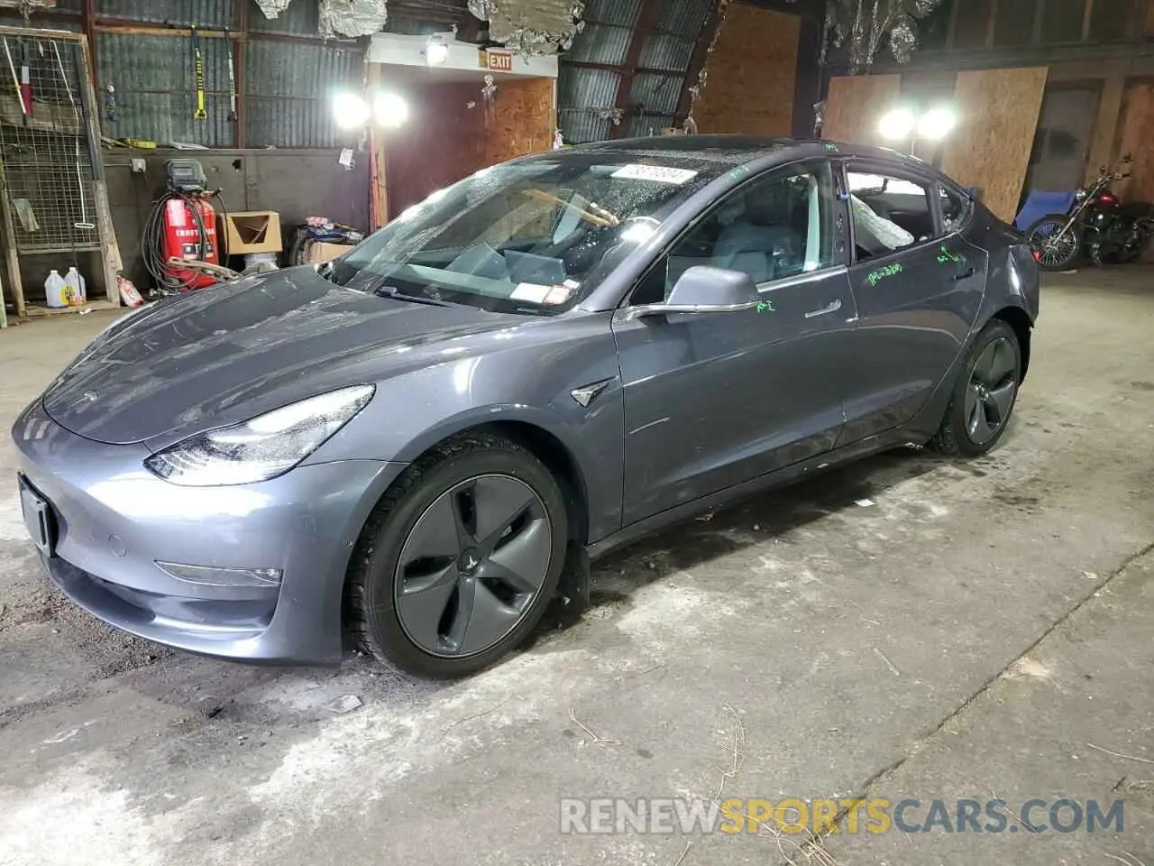 1 Фотография поврежденного автомобиля 5YJ3E1EB0LF793577 TESLA MODEL 3 2020