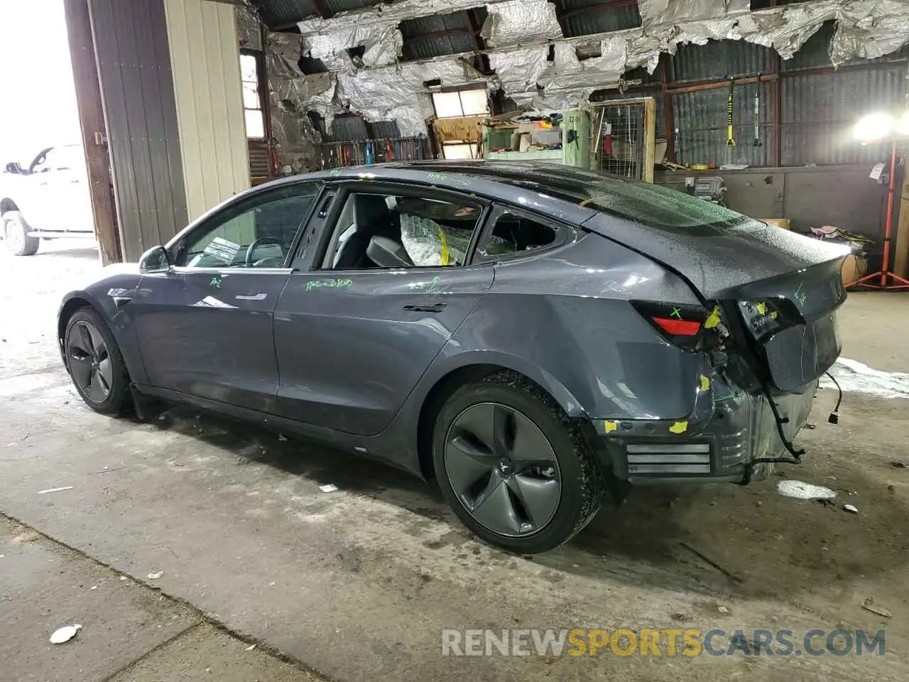 2 Фотография поврежденного автомобиля 5YJ3E1EB0LF793577 TESLA MODEL 3 2020