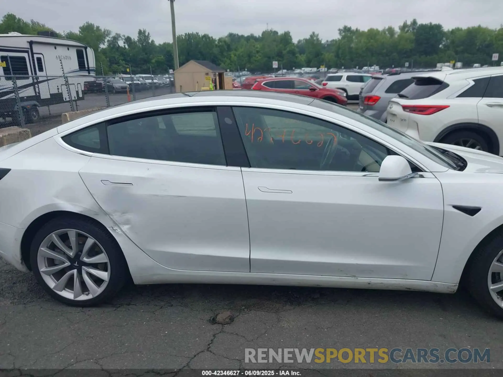 13 Photograph of a damaged car 5YJ3E1EB0LF795524 TESLA MODEL 3 2020