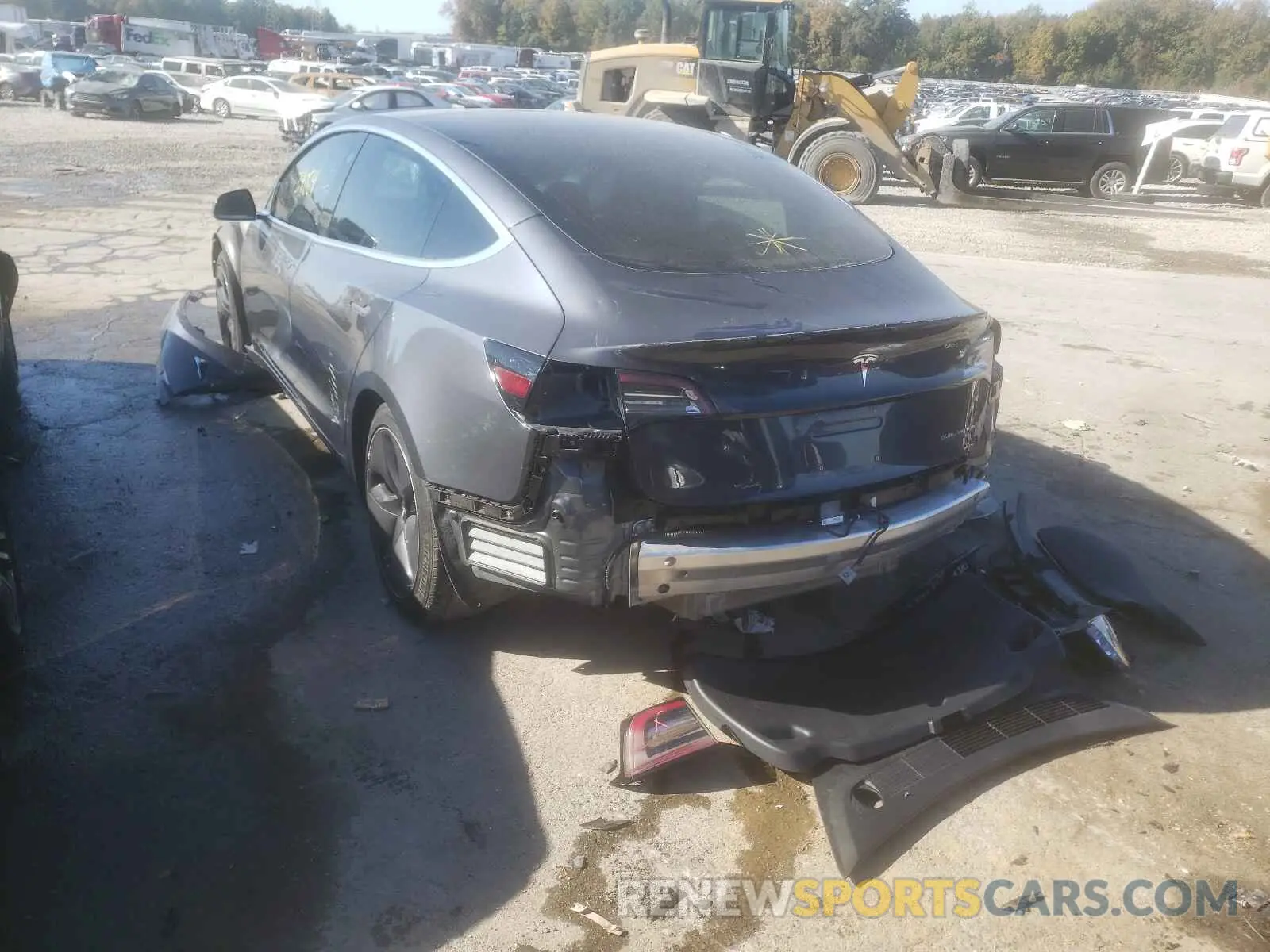 3 Фотография поврежденного автомобиля 5YJ3E1EB1LF616617 TESLA MODEL 3 2020