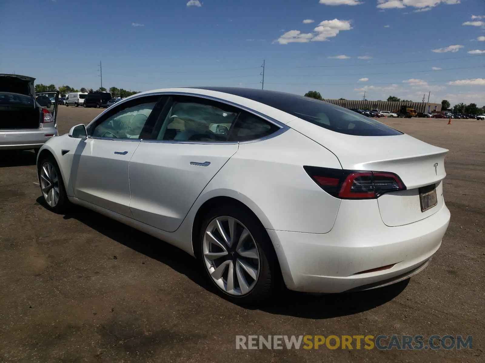 3 Фотография поврежденного автомобиля 5YJ3E1EB1LF742315 TESLA MODEL 3 2020
