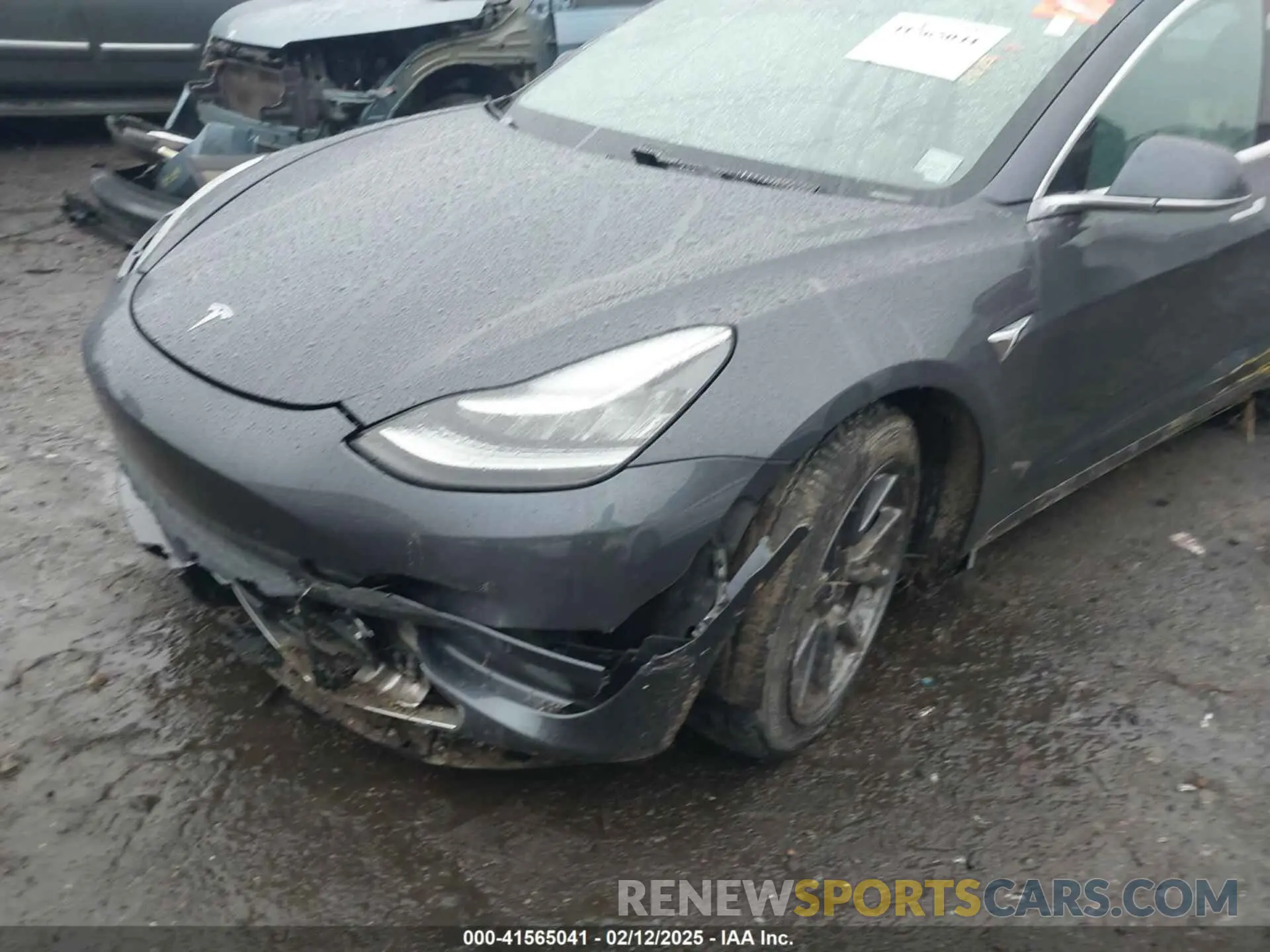 6 Фотография поврежденного автомобиля 5YJ3E1EB1LF786931 TESLA MODEL 3 2020