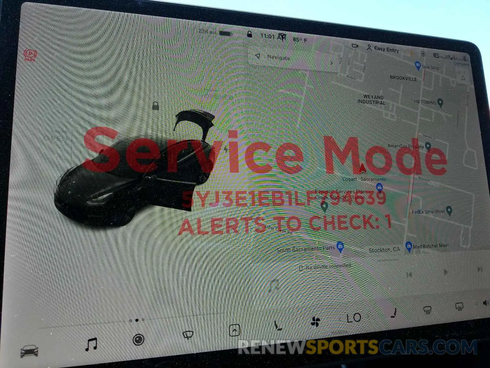 9 Photograph of a damaged car 5YJ3E1EB1LF794639 TESLA MODEL 3 2020