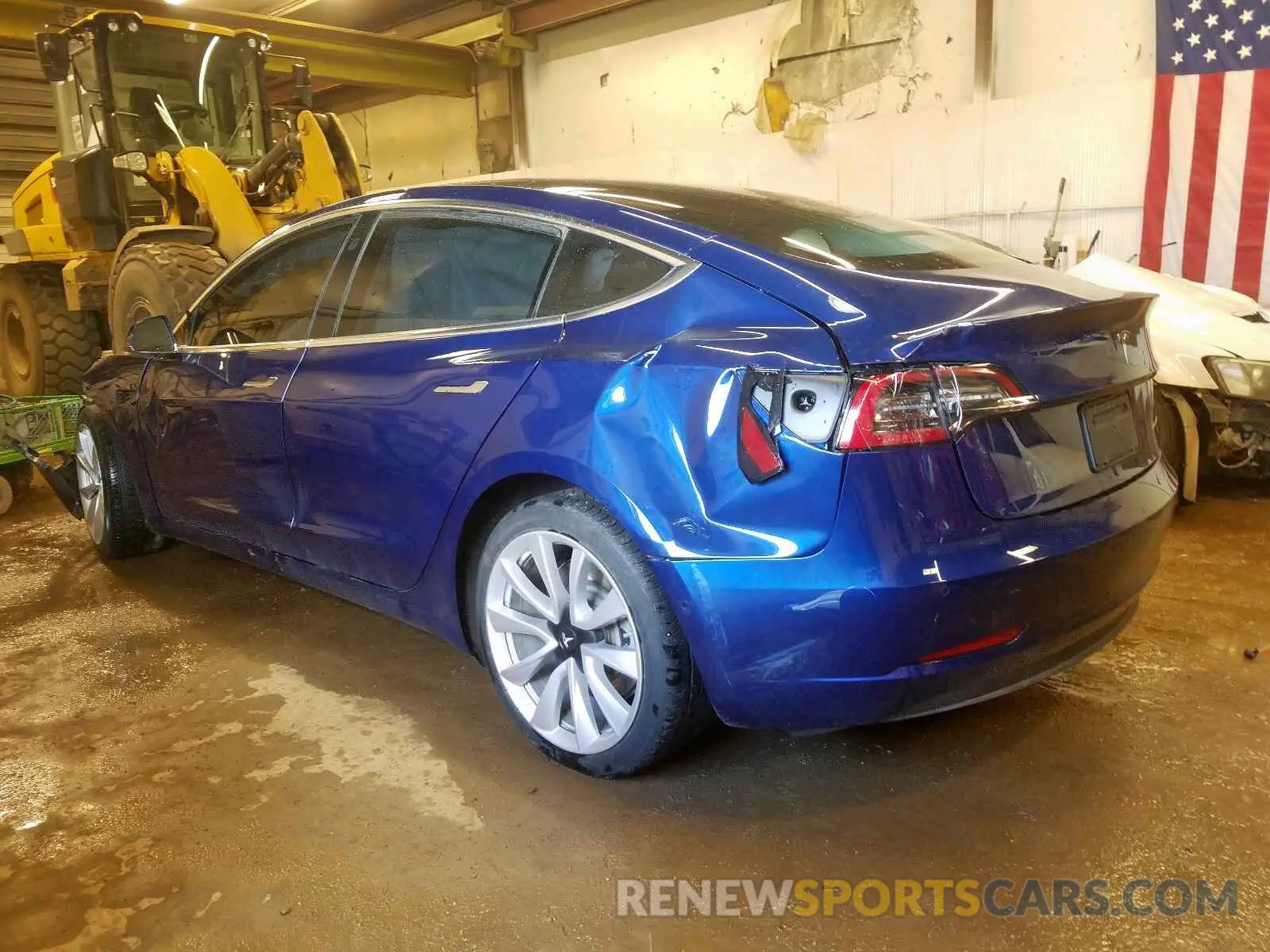 3 Photograph of a damaged car 5YJ3E1EB2LF540003 TESLA MODEL 3 2020