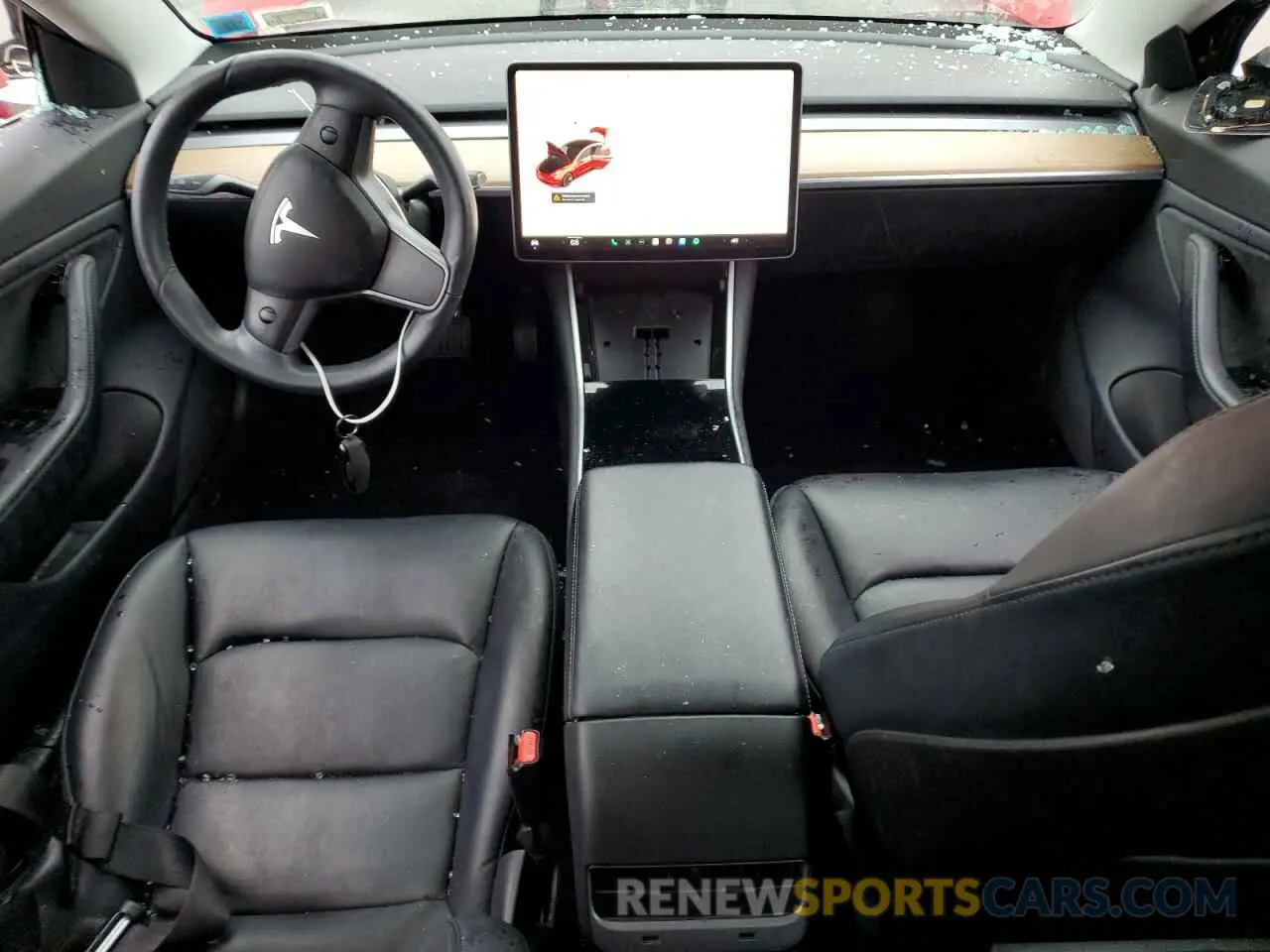 8 Photograph of a damaged car 5YJ3E1EB2LF617095 TESLA MODEL 3 2020